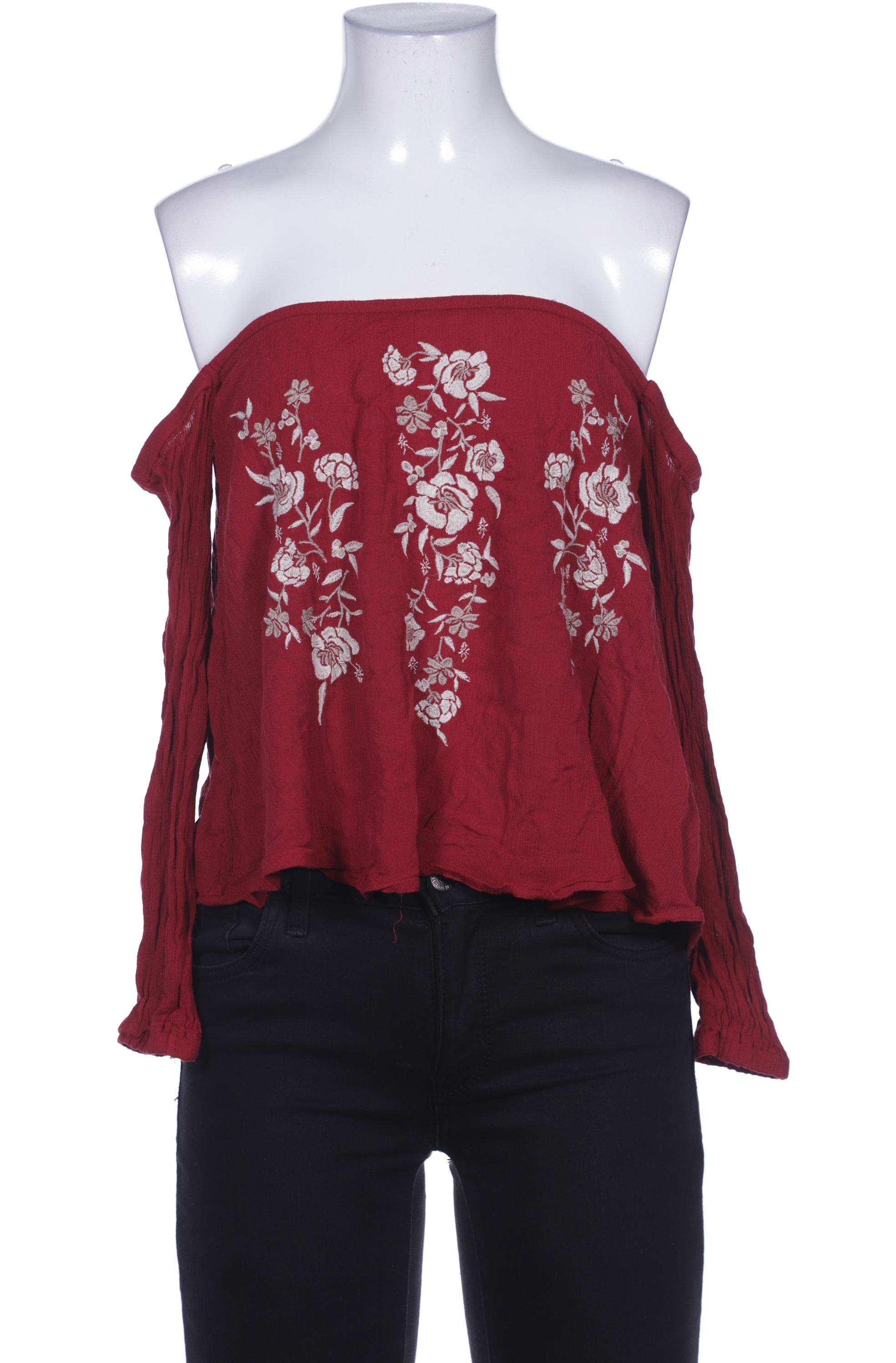 

Abercrombie & Fitch Damen Bluse, rot, Gr. 34