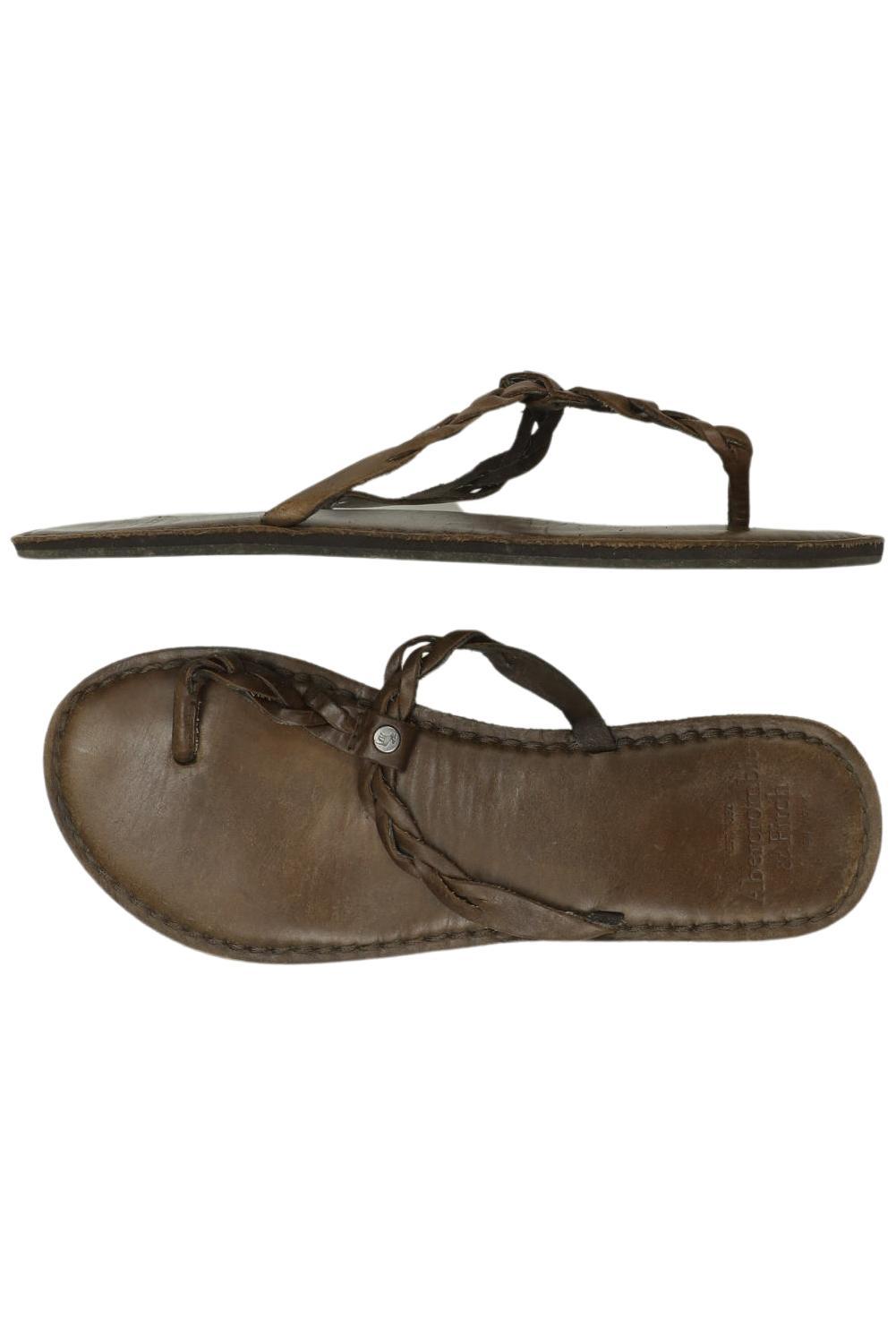 

Abercrombie & Fitch Damen Sandale, braun, Gr. 36