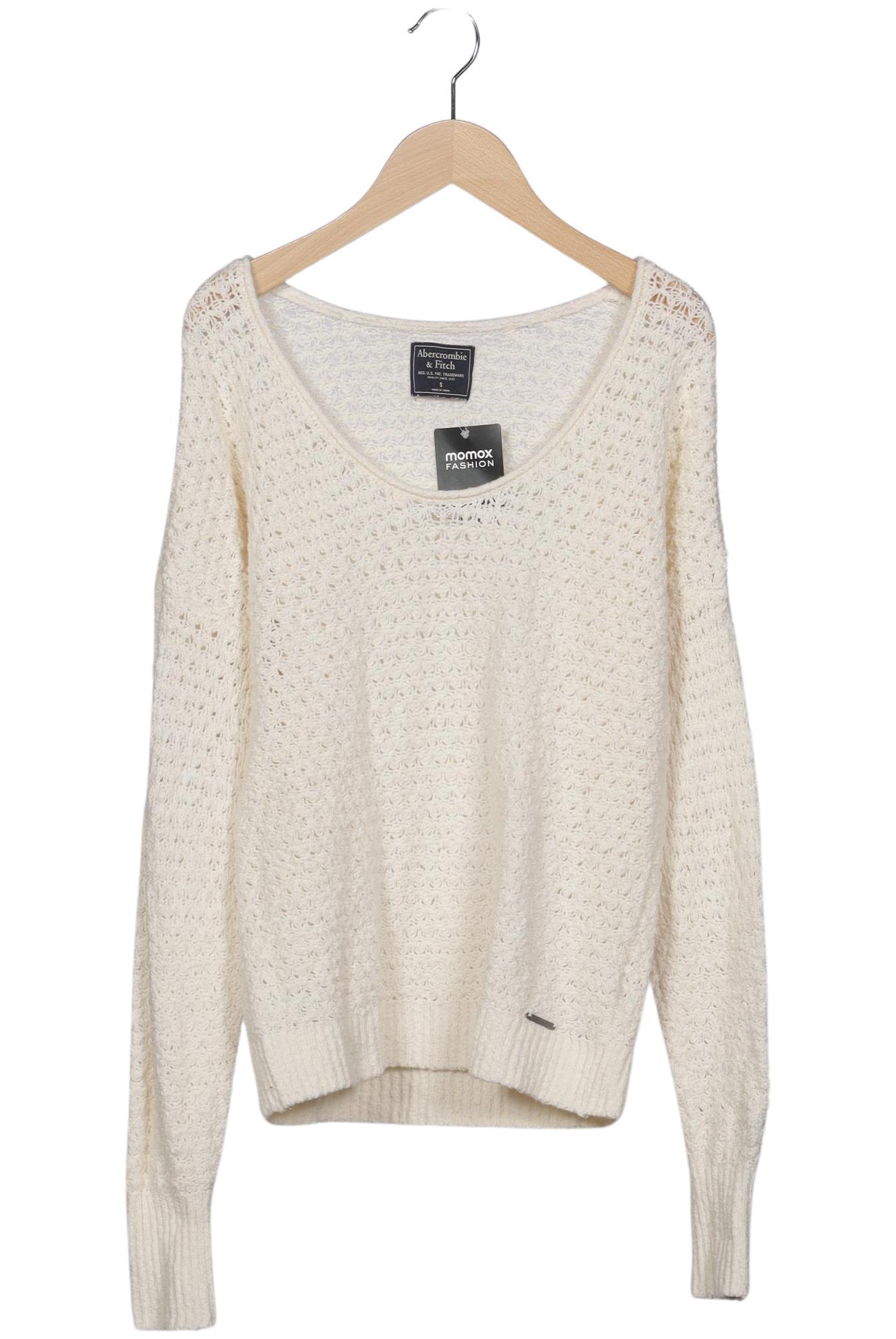 

Abercrombie & Fitch Damen Pullover, cremeweiß, Gr. 36