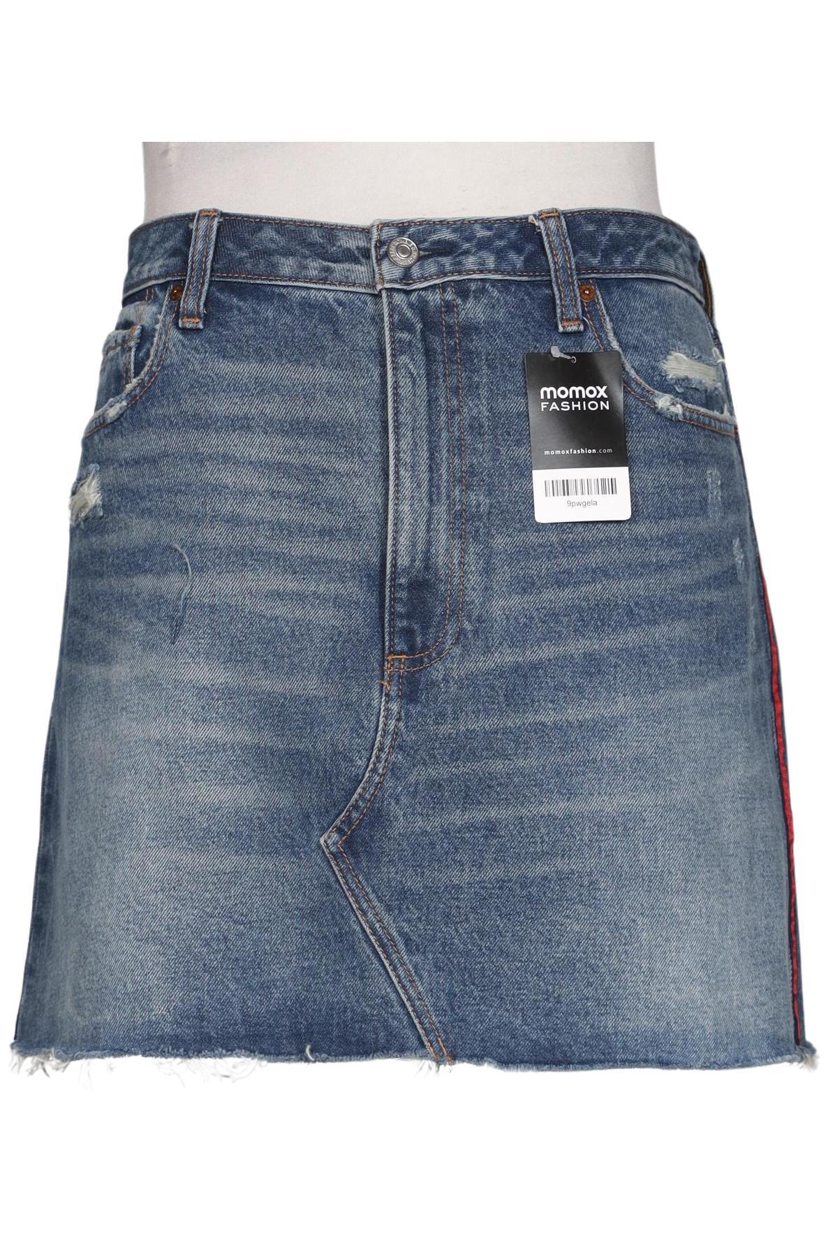

Abercrombie & Fitch Damen Rock, blau, Gr. 32