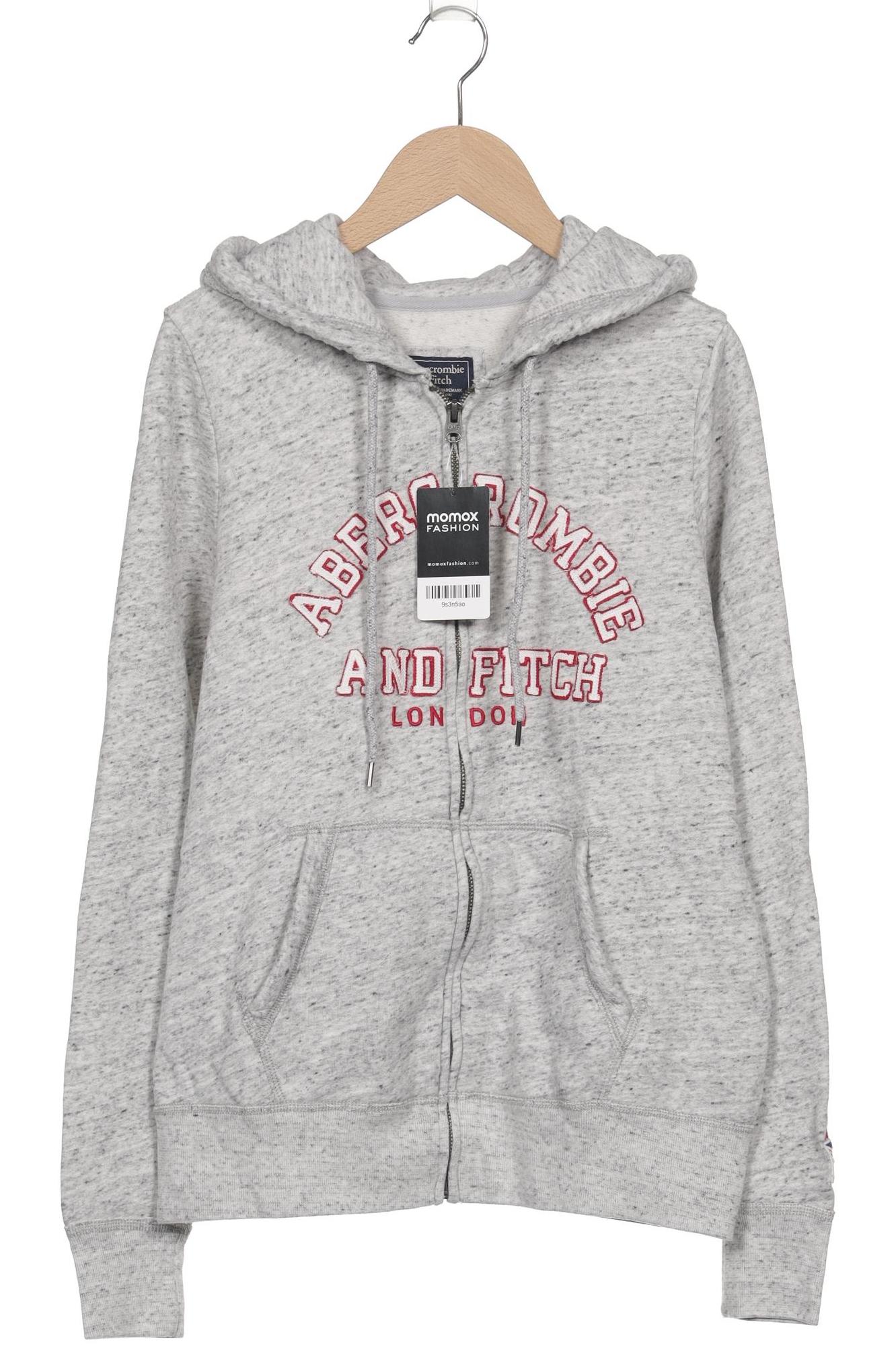

Abercrombie & Fitch Damen Kapuzenpullover, grau, Gr. 38