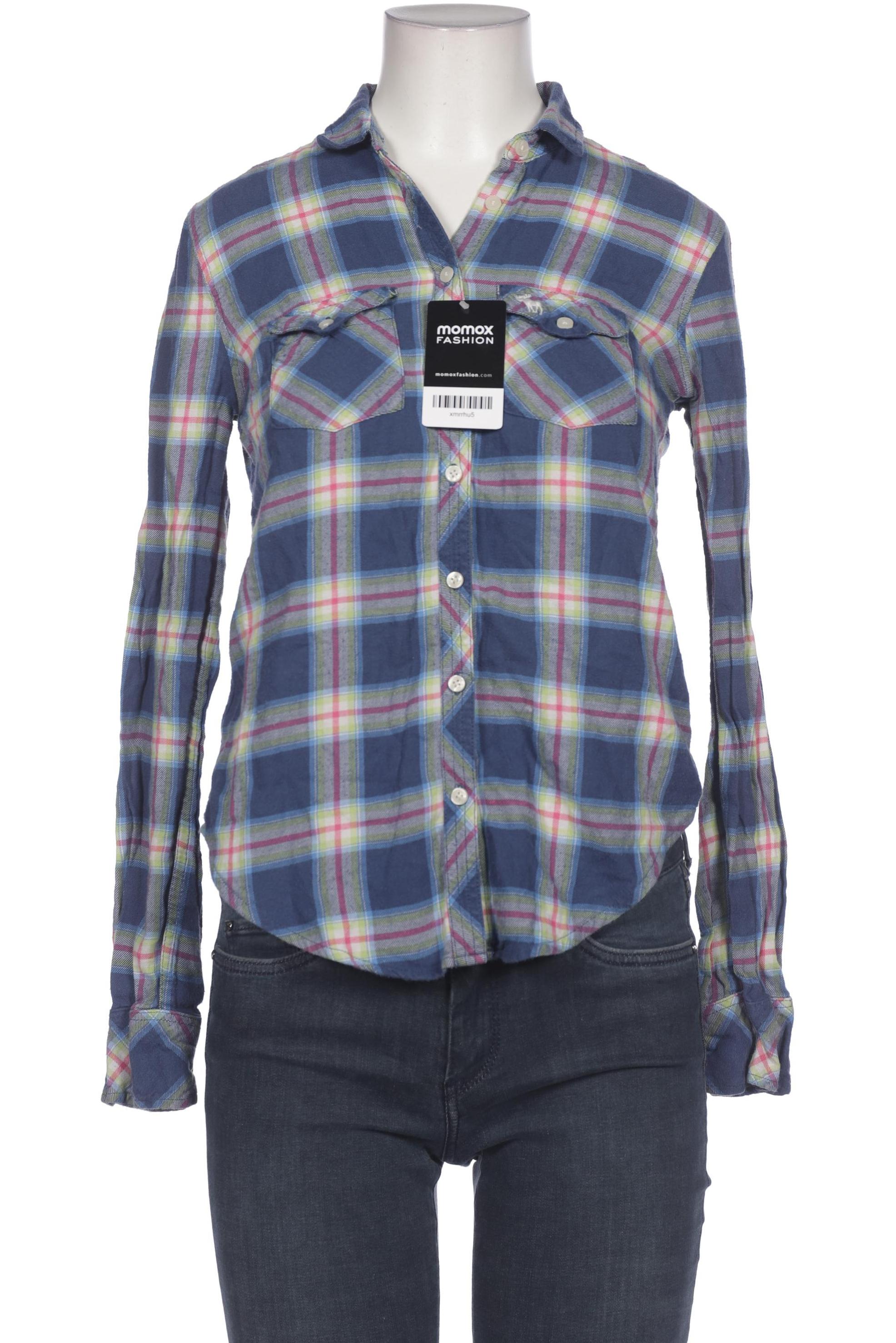 

Abercrombie & Fitch Damen Bluse, blau, Gr. 34