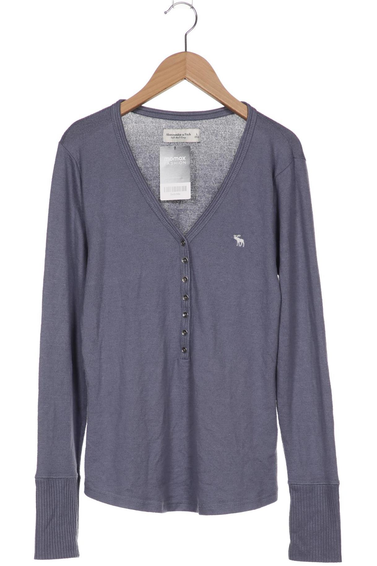 

Abercrombie & Fitch Damen Langarmshirt, marineblau