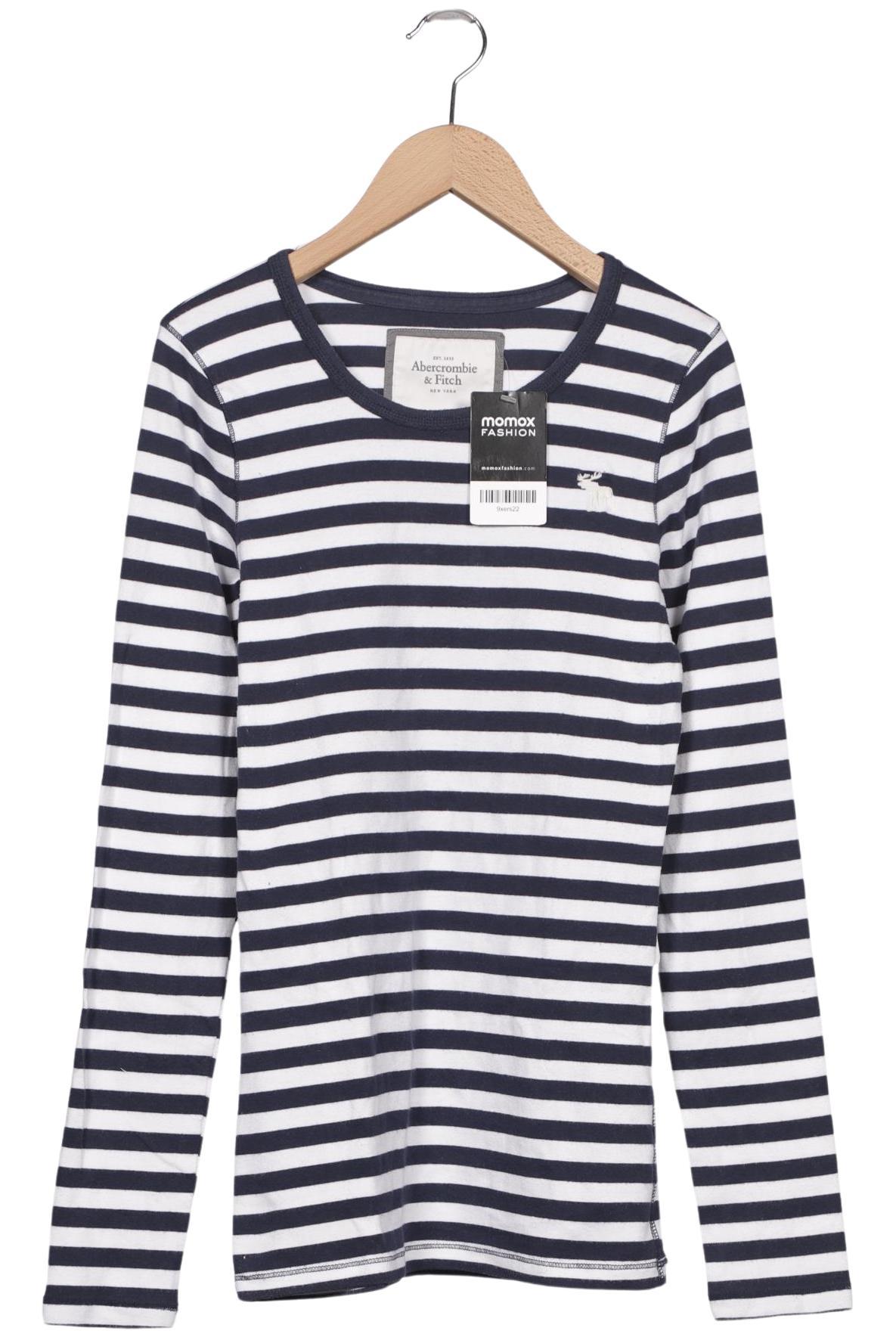 

Abercrombie & Fitch Damen Langarmshirt, marineblau, Gr. 42