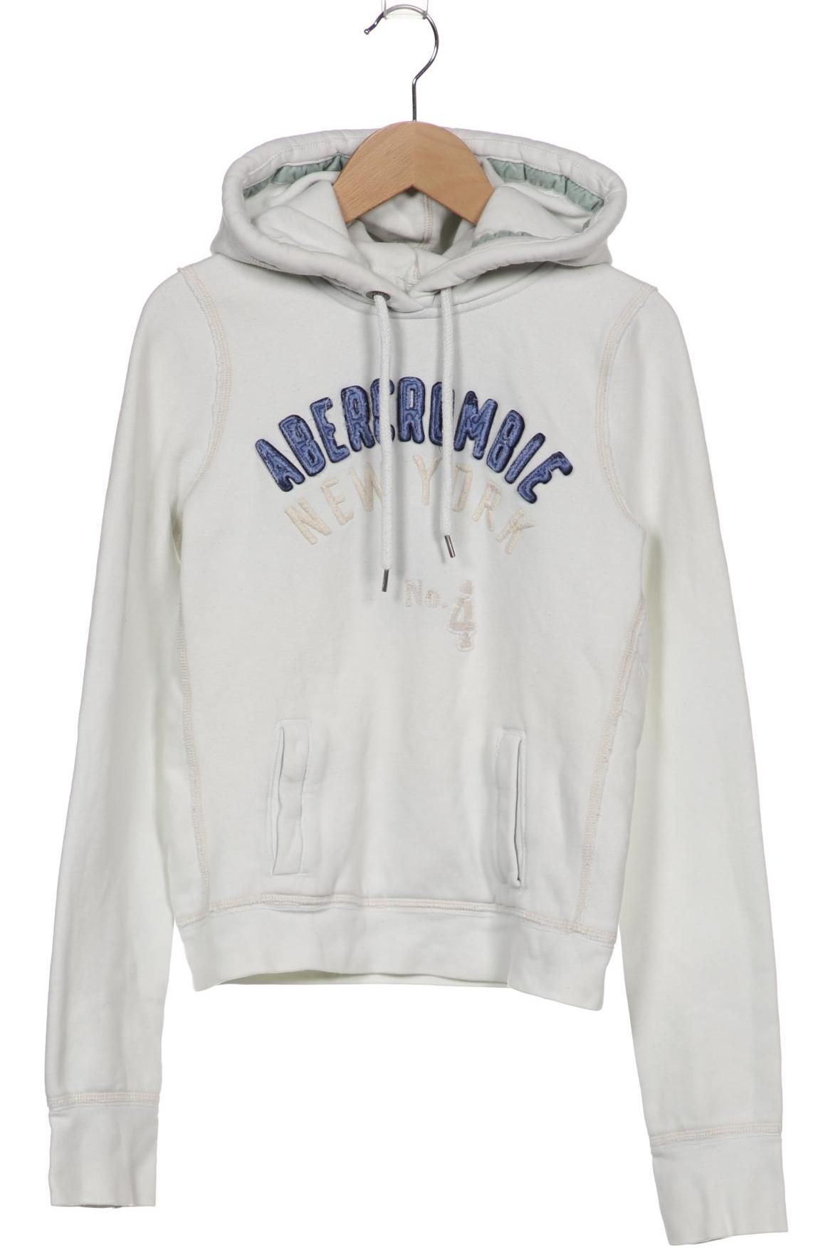 

Abercrombie & Fitch Damen Kapuzenpullover, weiß