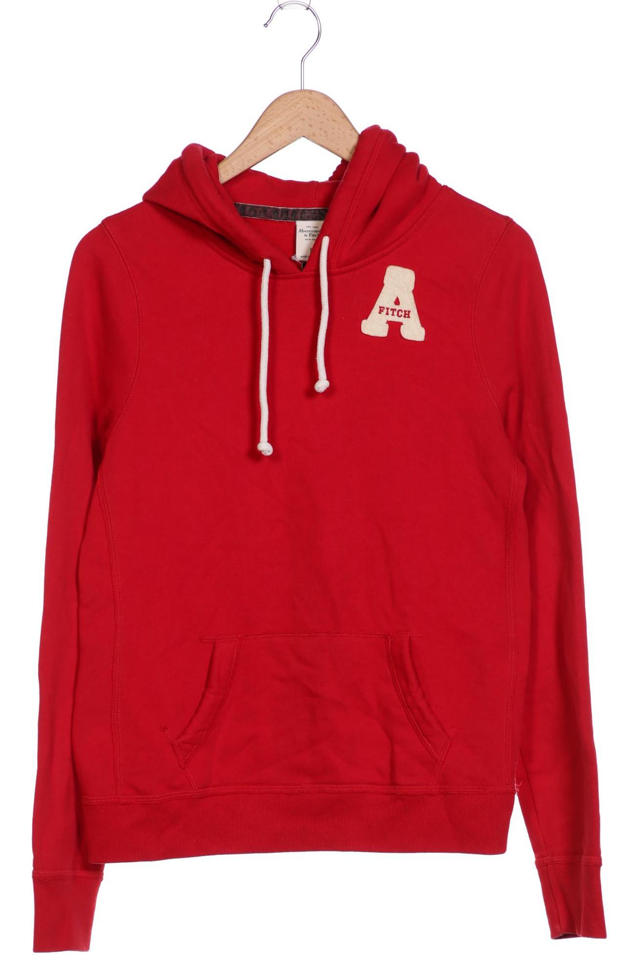 

Abercrombie & Fitch Damen Kapuzenpullover, rot, Gr. 42