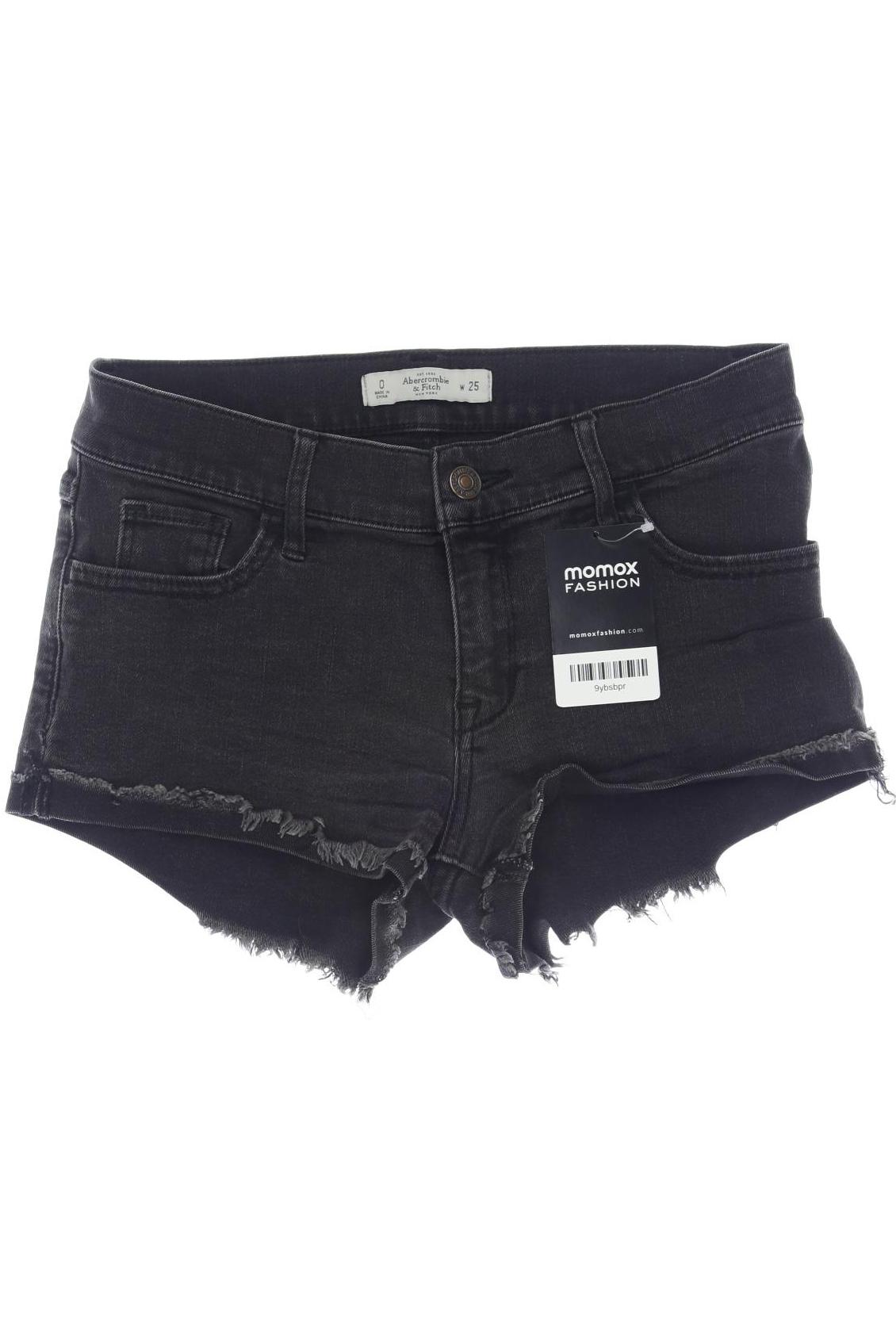 

Abercrombie & Fitch Damen Shorts, grau, Gr. 25