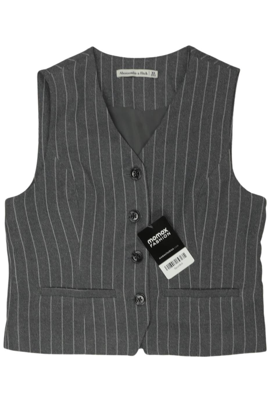 

Abercrombie & Fitch Damen Weste, grau, Gr. 34
