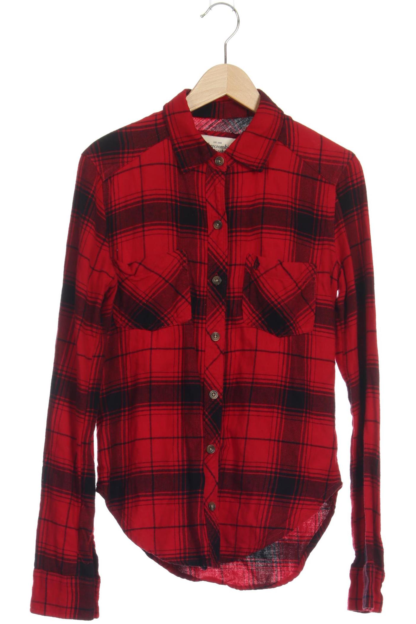 

Abercrombie & Fitch Damen Bluse, rot, Gr.