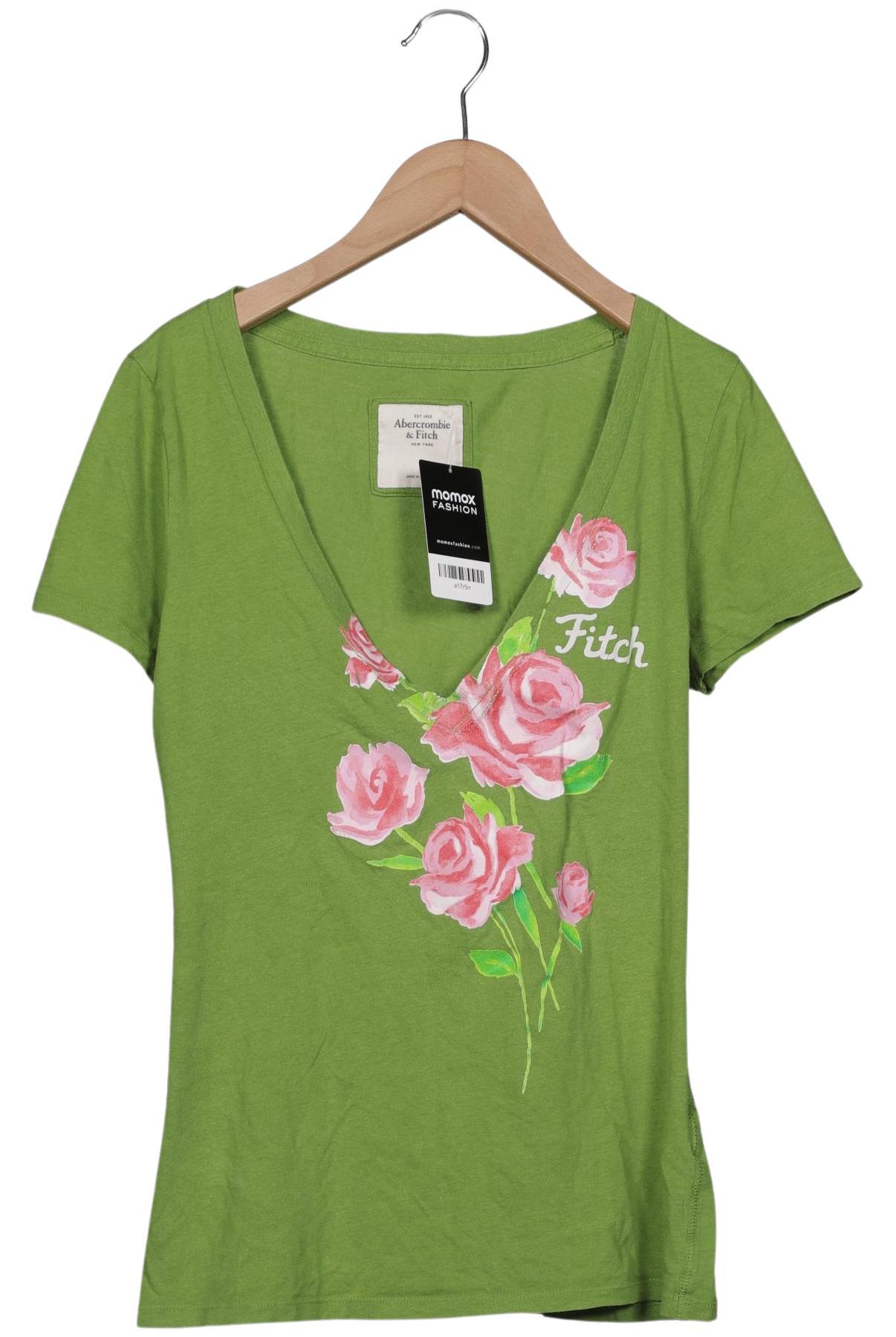 

Abercrombie & Fitch Damen T-Shirt, grün, Gr. 42