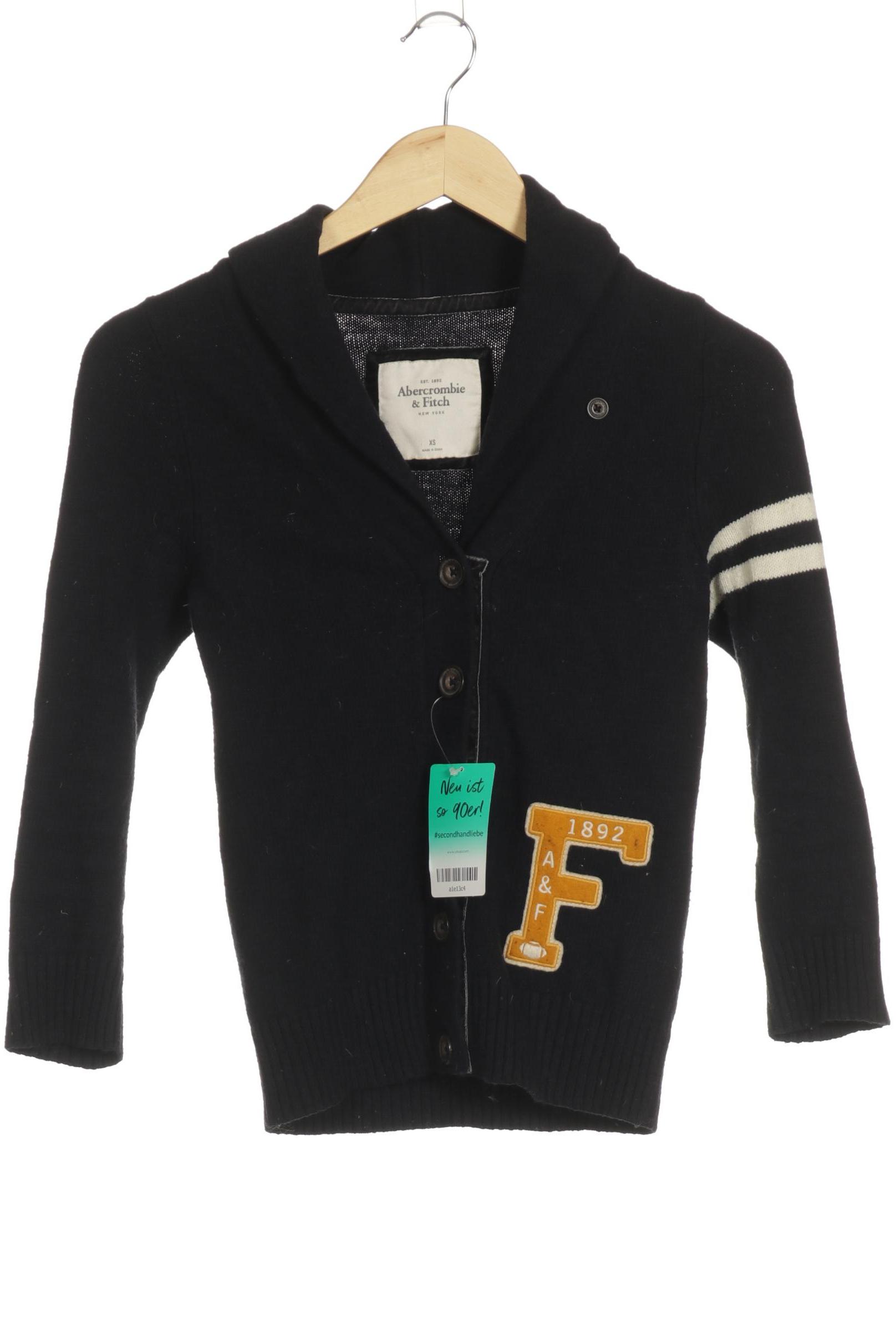 

Abercrombie & Fitch Damen Strickjacke, blau, Gr. 34