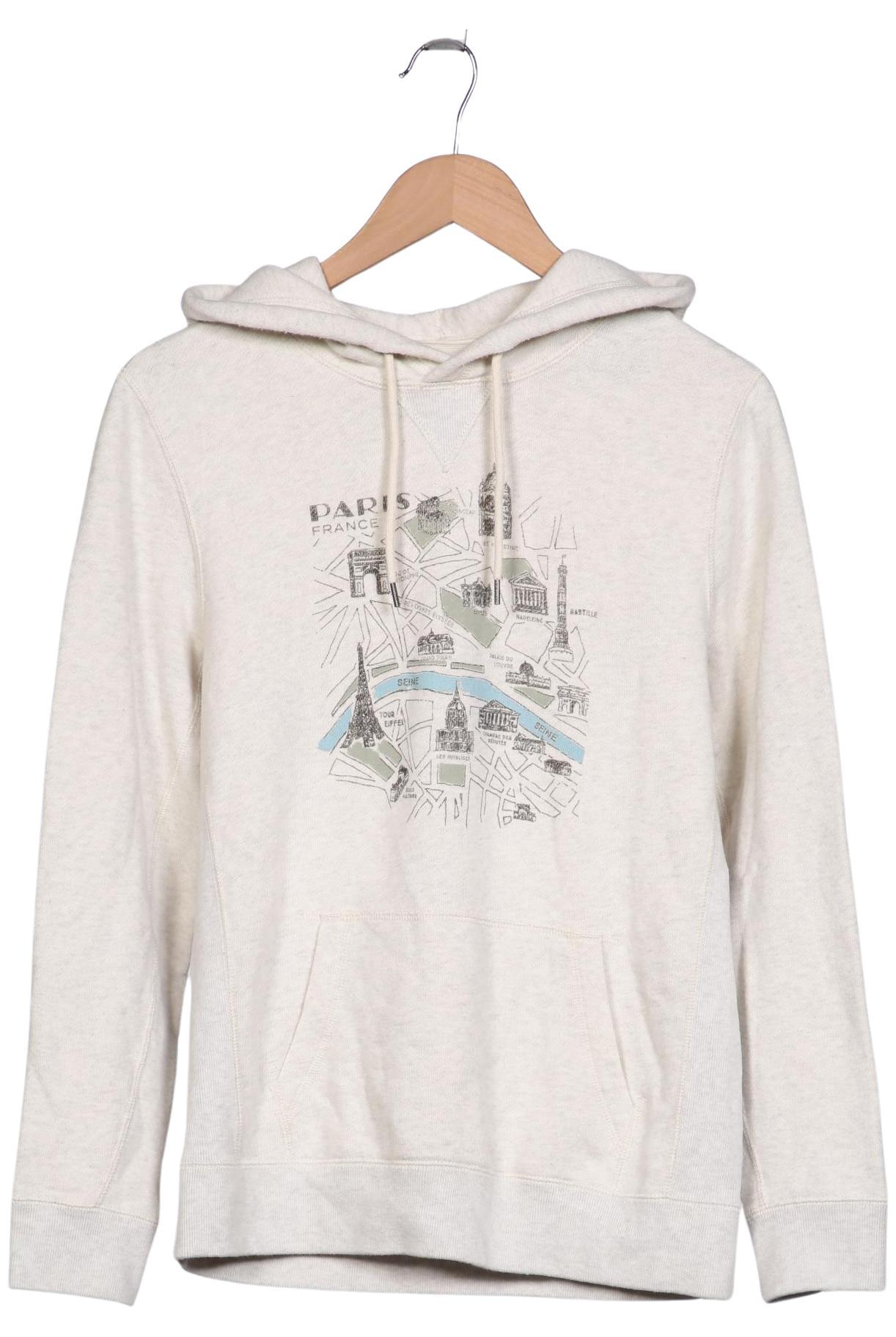 

Abercrombie & Fitch Damen Kapuzenpullover, cremeweiß, Gr. 34