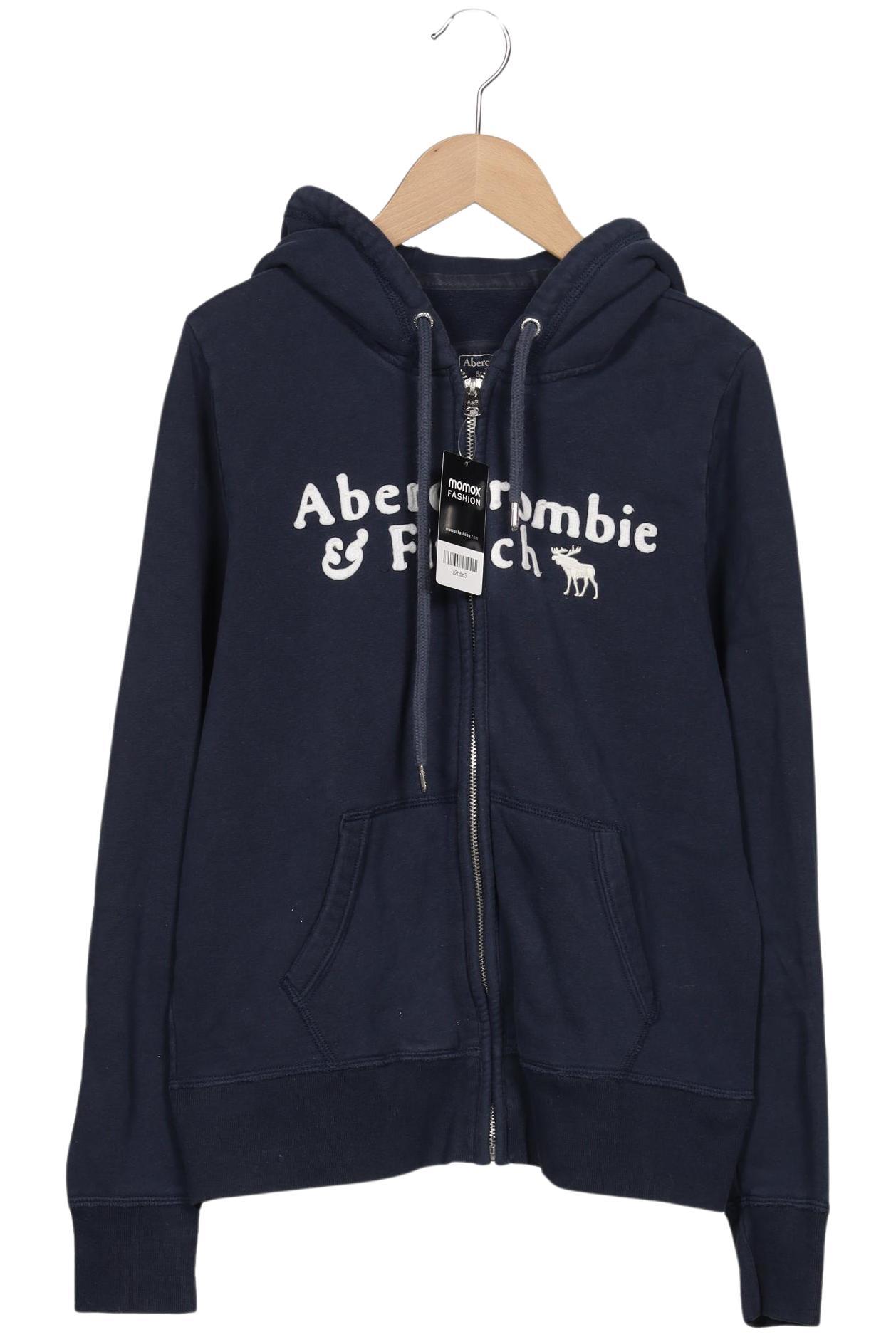 

Abercrombie & Fitch Damen Kapuzenpullover, marineblau, Gr. 42