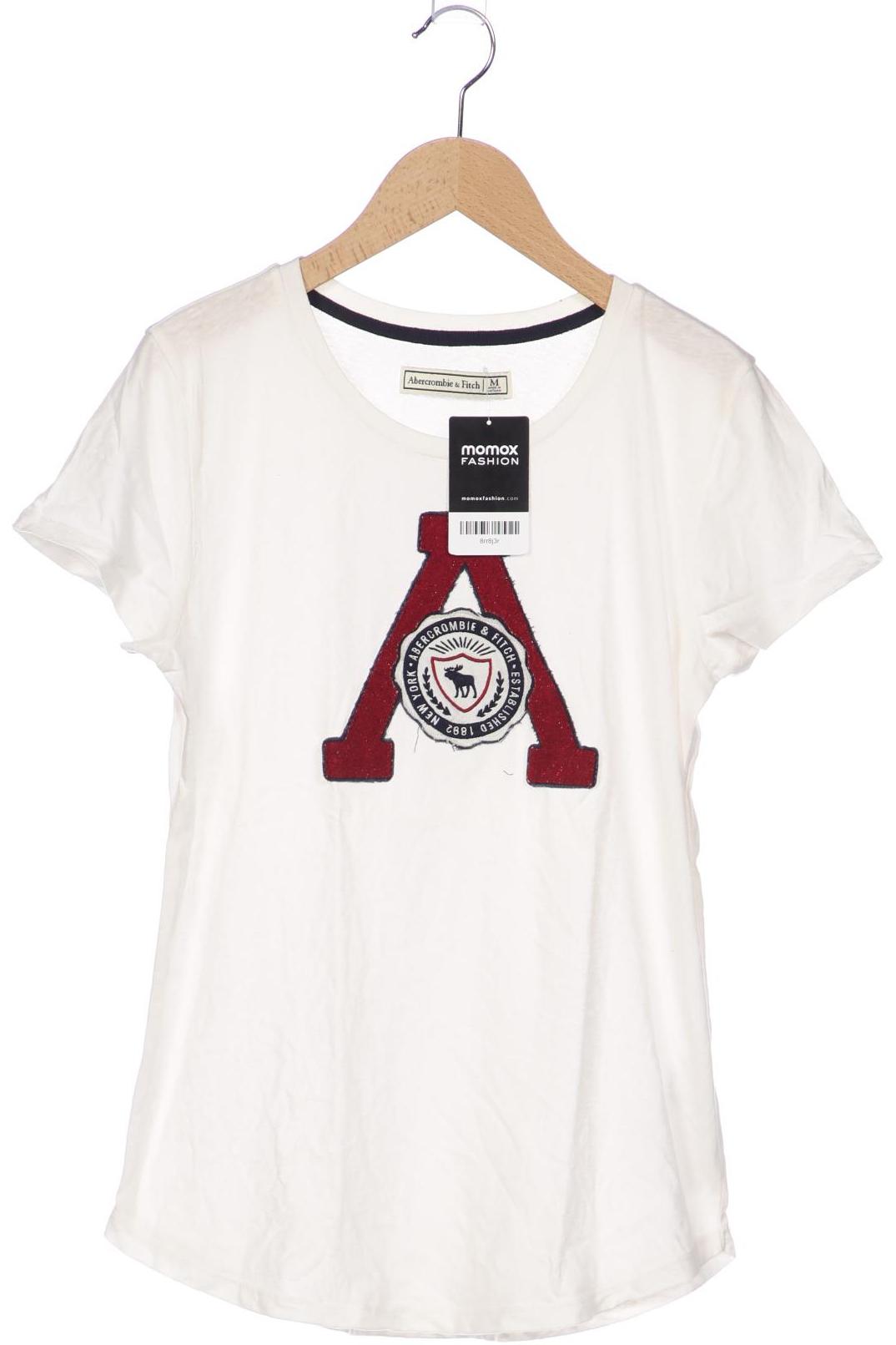 

Abercrombie & Fitch Damen T-Shirt, weiß, Gr. 38