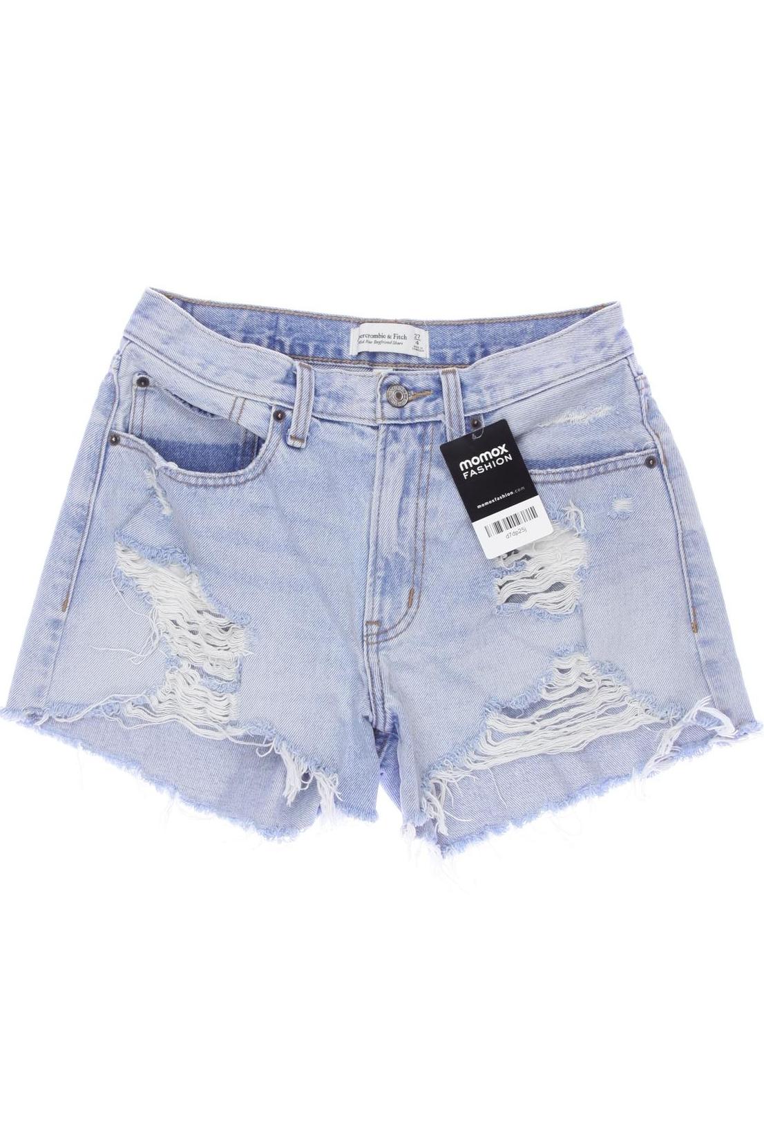 

Abercrombie & Fitch Damen Shorts, hellblau, Gr. 27