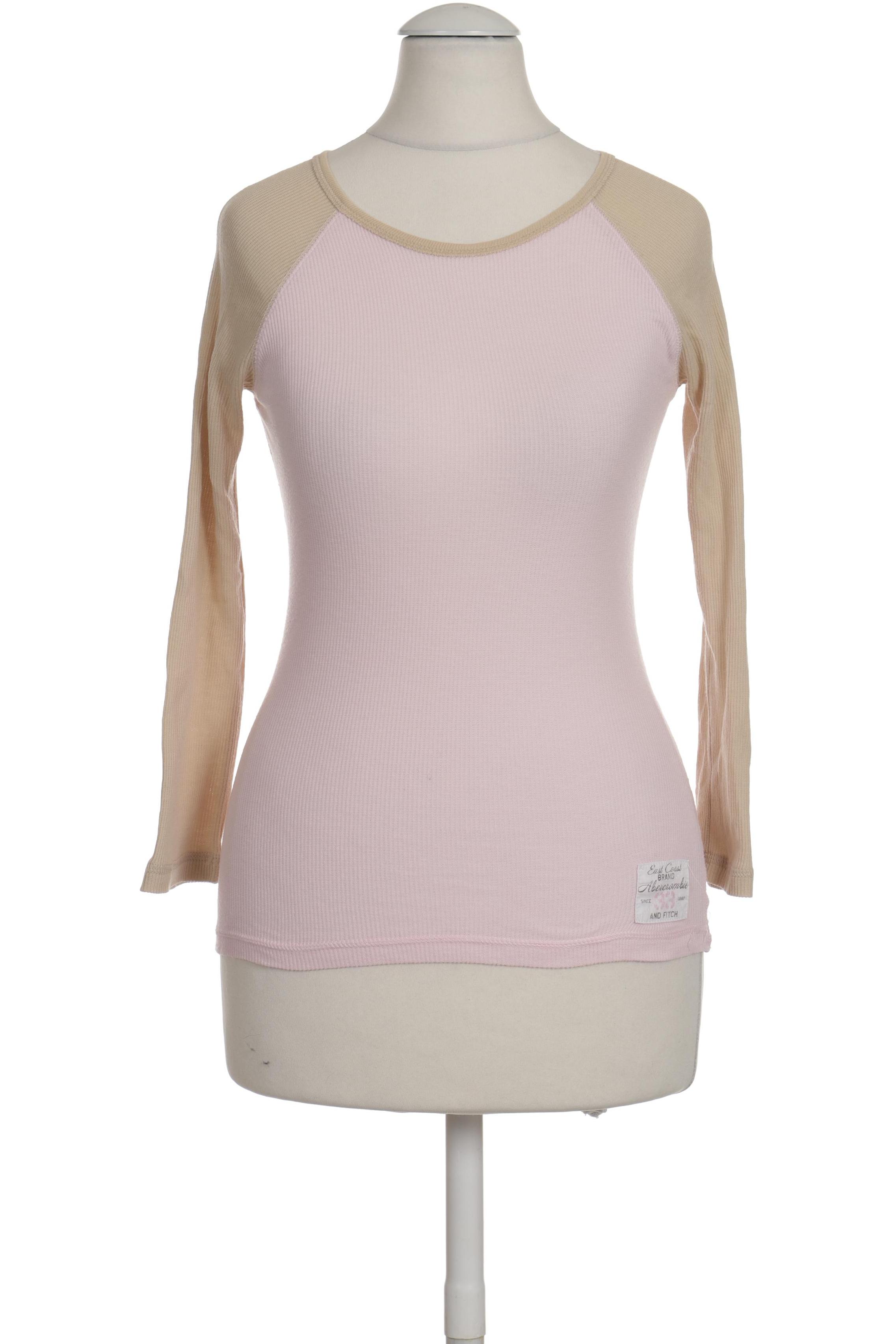 

Abercrombie & Fitch Damen Langarmshirt, pink, Gr. 36