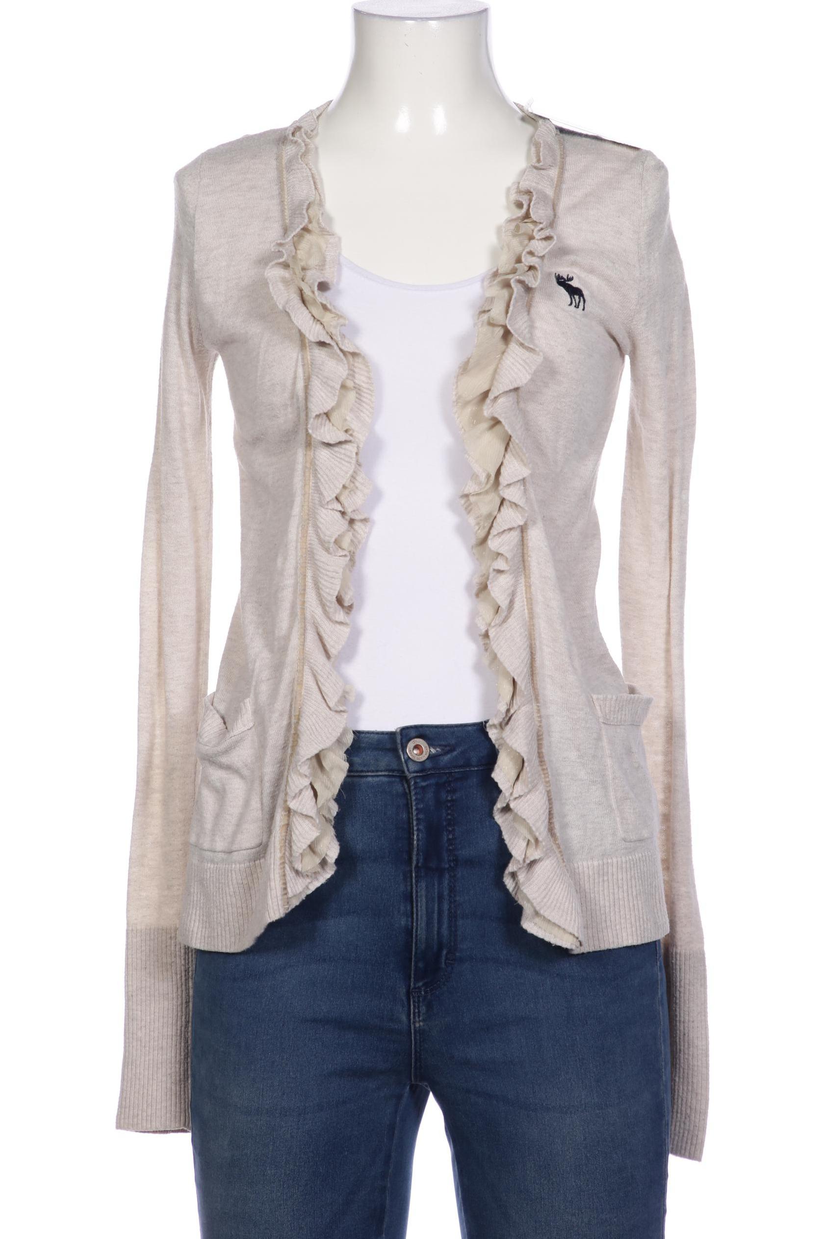 

Abercrombie & Fitch Damen Strickjacke, cremeweiß, Gr. 36