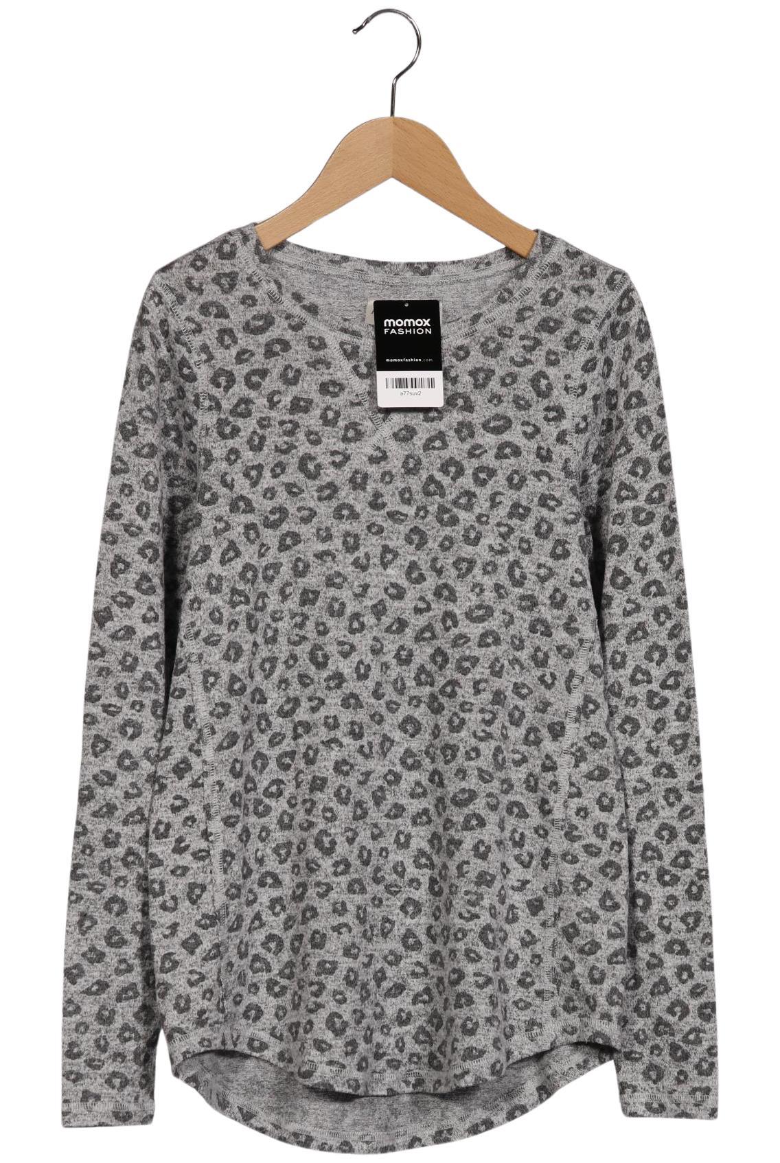 

Abercrombie & Fitch Damen Langarmshirt, grau, Gr. 34