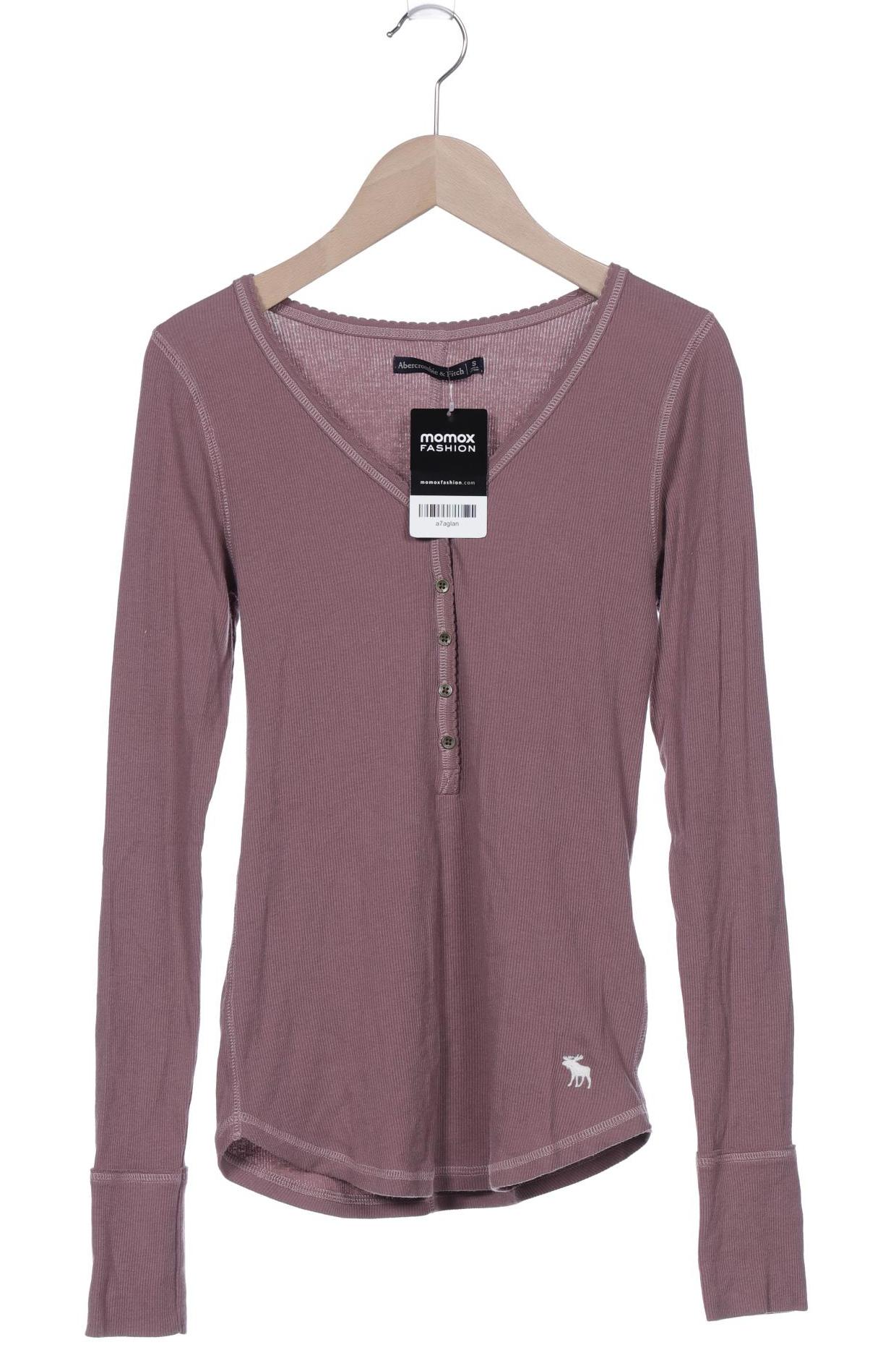 

Abercrombie & Fitch Damen Langarmshirt, braun, Gr. 36