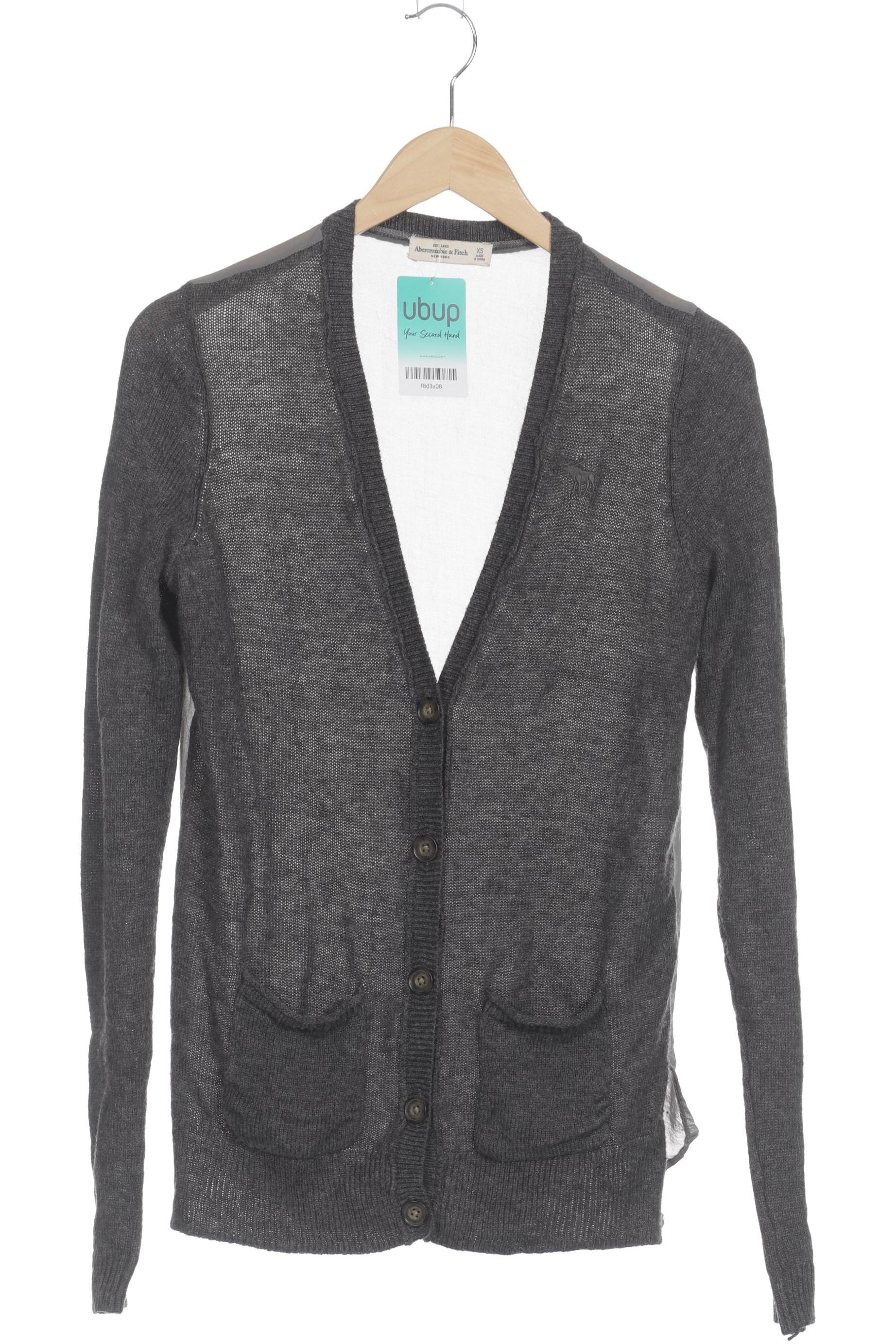 

Abercrombie & Fitch Damen Strickjacke, grau, Gr. 34