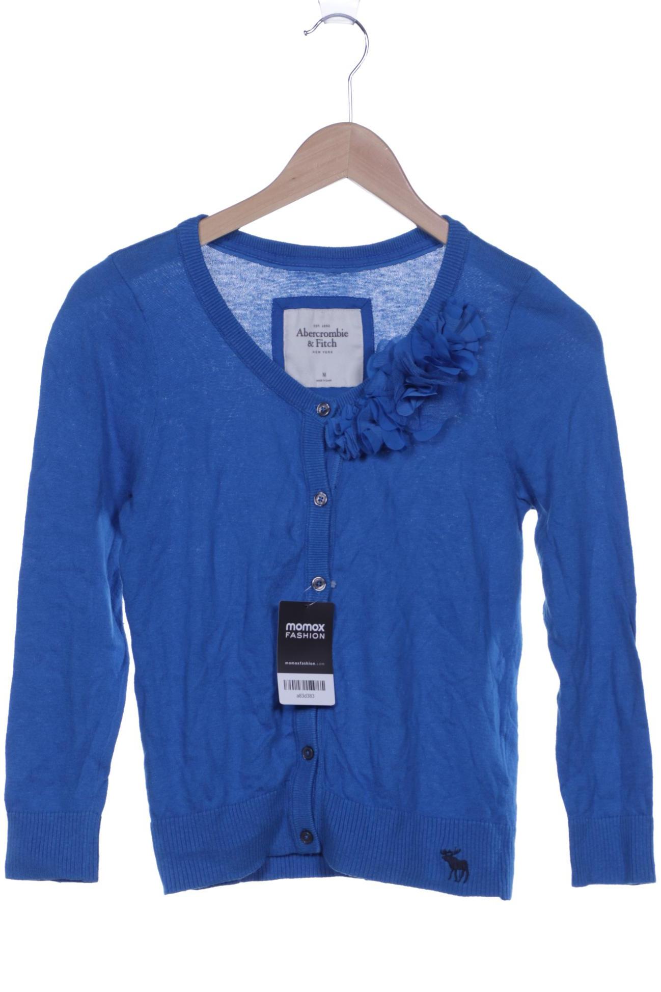 

Abercrombie & Fitch Damen Strickjacke, blau, Gr. 38