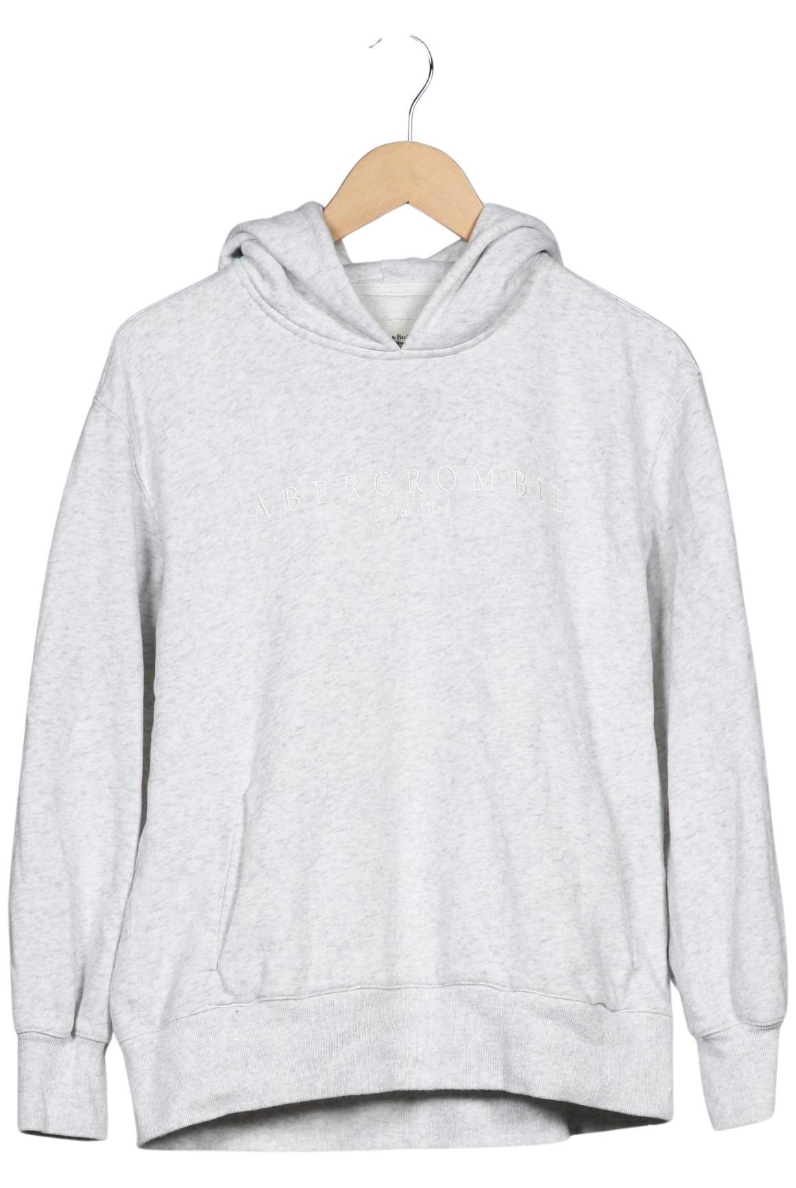 

Abercrombie & Fitch Damen Kapuzenpullover, grau, Gr. 36
