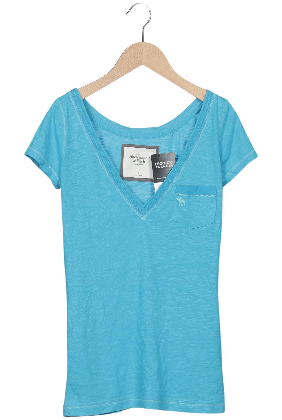 

Abercrombie & Fitch Damen T-Shirt, hellblau, Gr. 36
