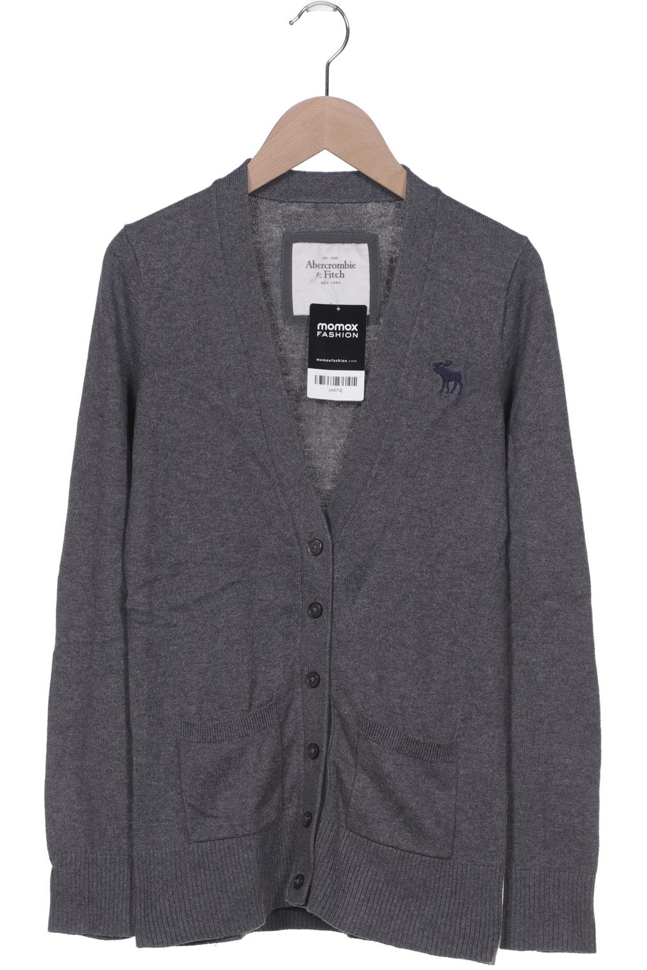 

Abercrombie & Fitch Damen Strickjacke, grau