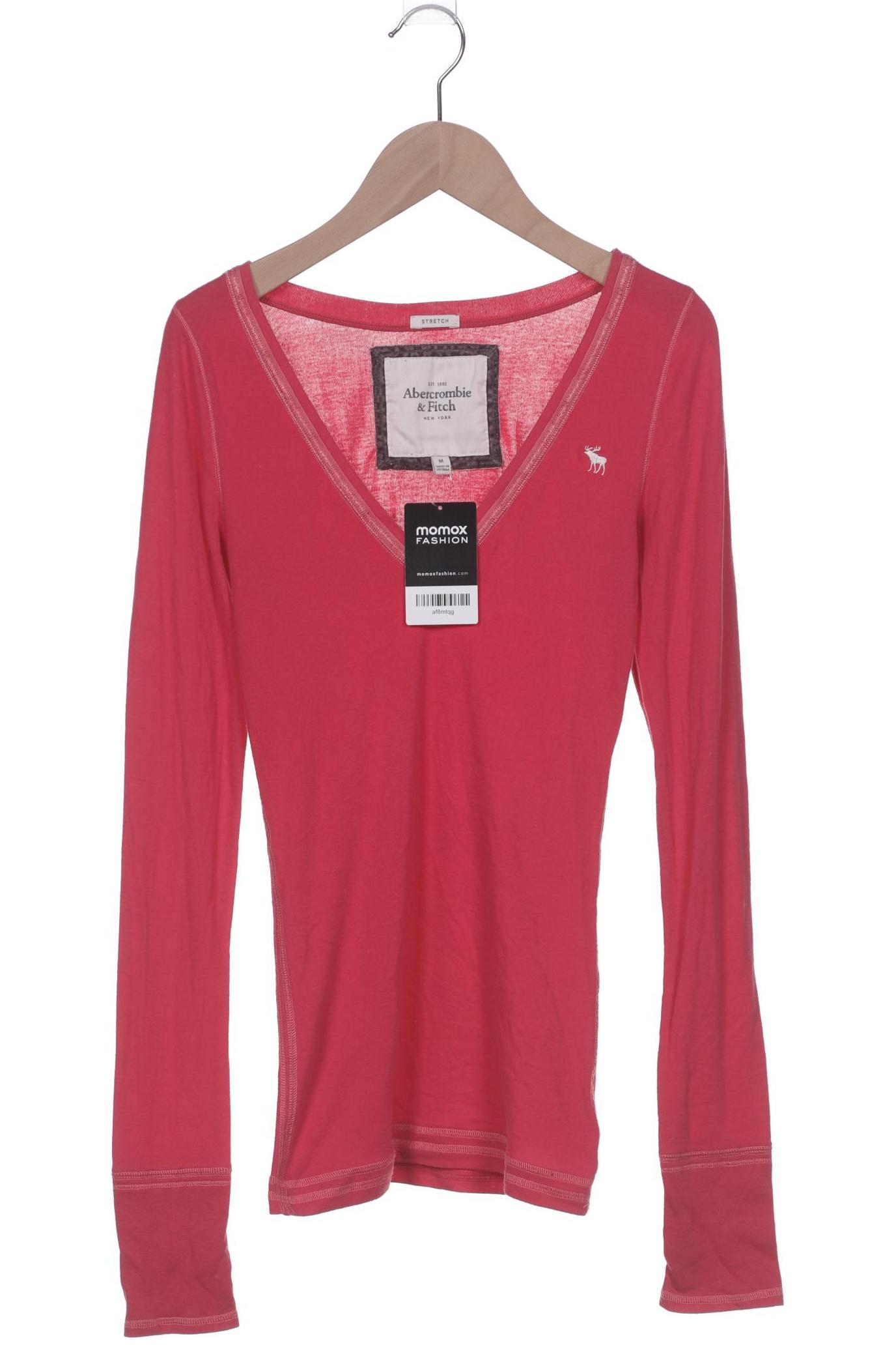

Abercrombie & Fitch Damen Langarmshirt, pink, Gr. 38