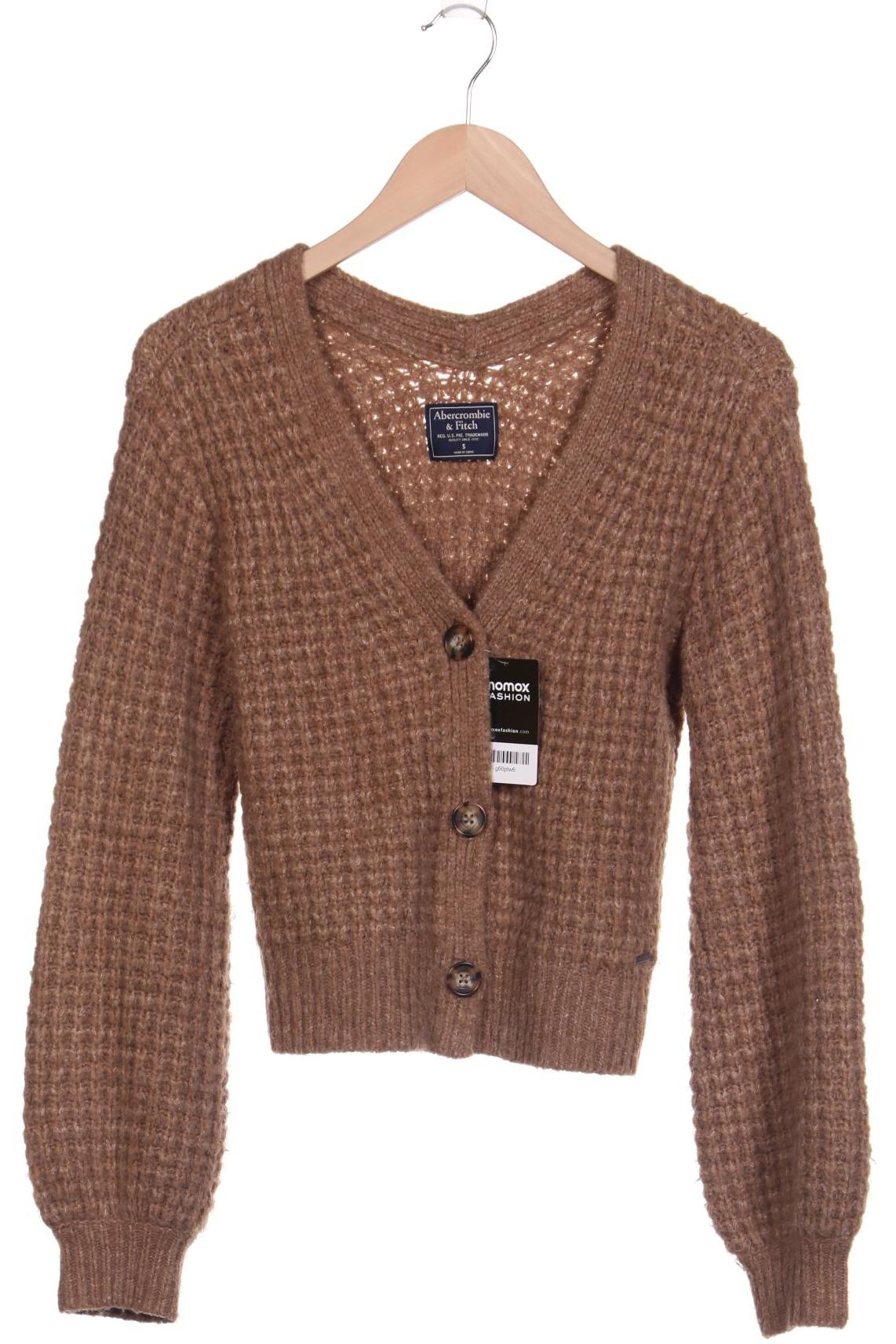 

Abercrombie & Fitch Damen Strickjacke, braun, Gr. 36