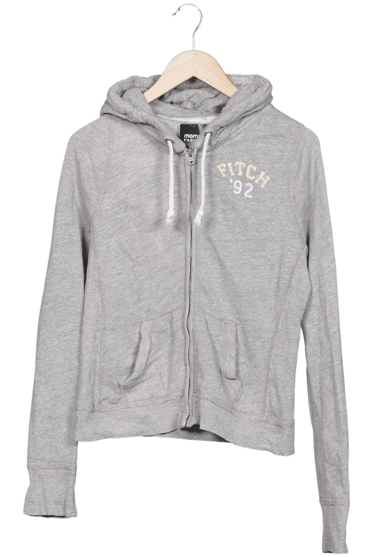 

Abercrombie & Fitch Damen Kapuzenpullover, grau, Gr. 42
