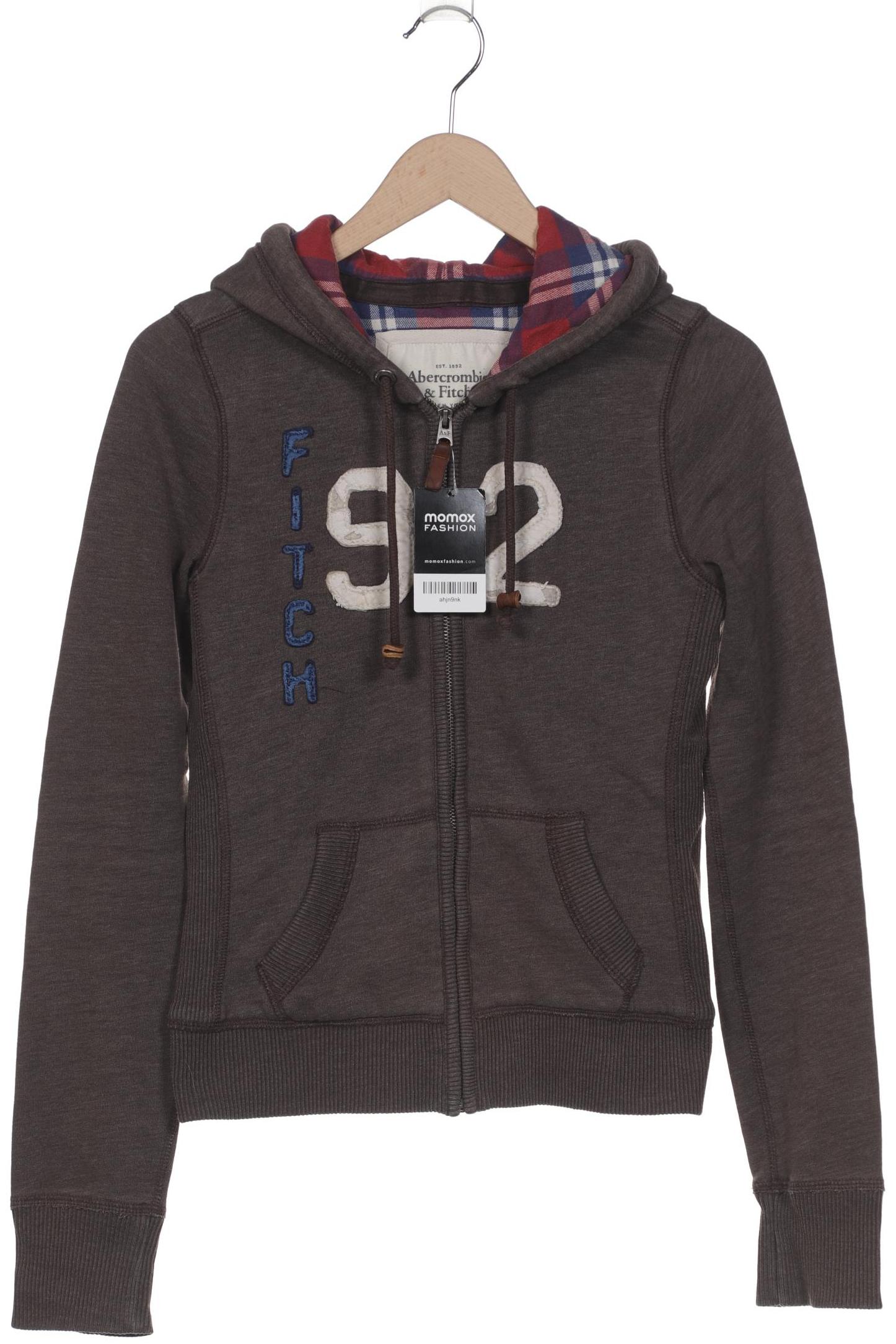 

Abercrombie & Fitch Damen Kapuzenpullover, braun, Gr. 38