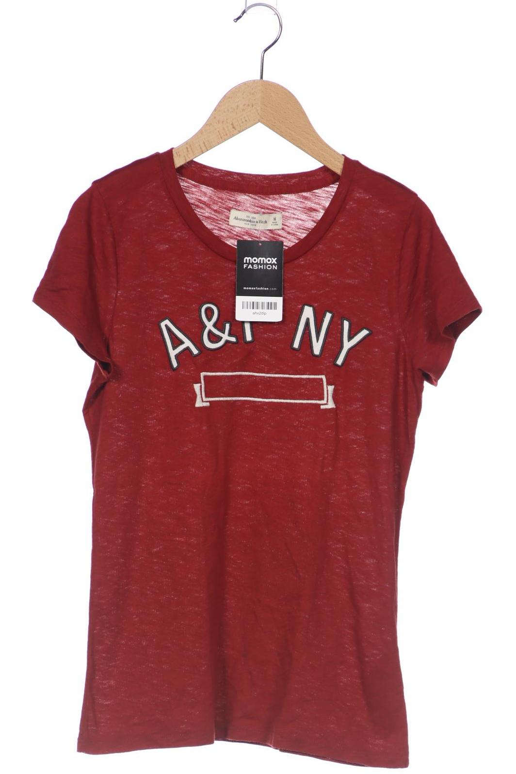 

Abercrombie & Fitch Damen T-Shirt, bordeaux, Gr. 38
