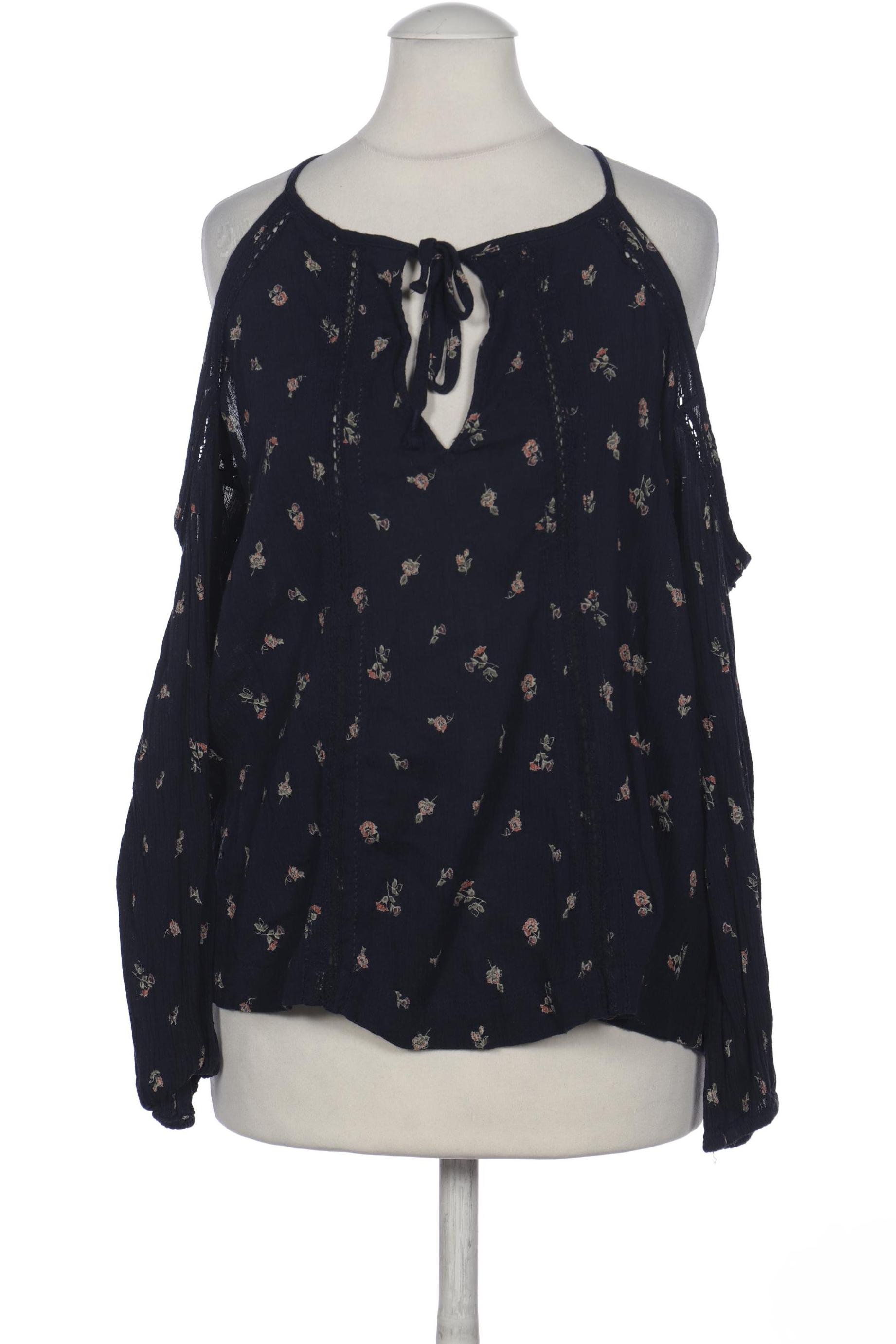 

Abercrombie & Fitch Damen Langarmshirt, marineblau