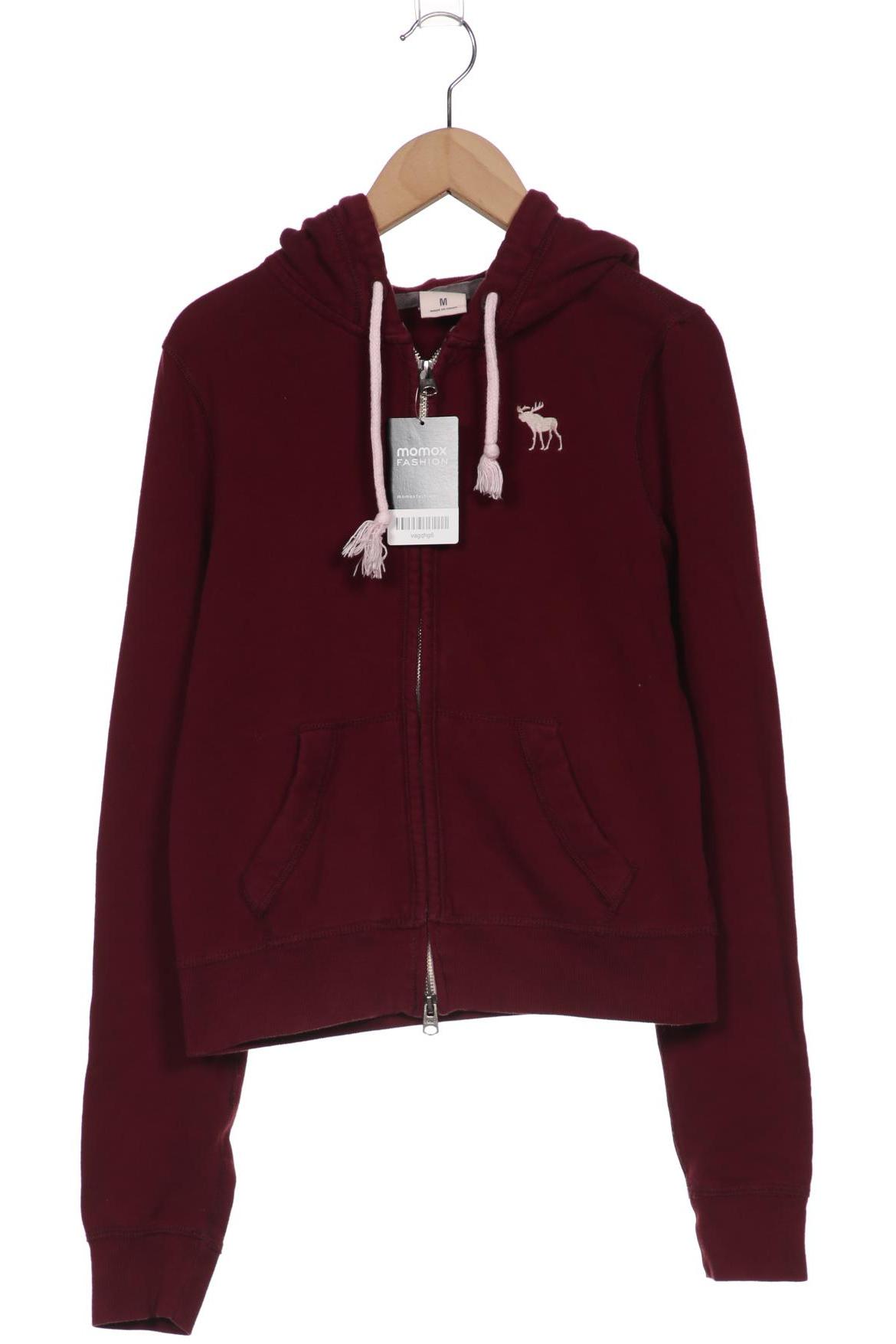 

Abercrombie & Fitch Damen Kapuzenpullover, bordeaux, Gr. 38