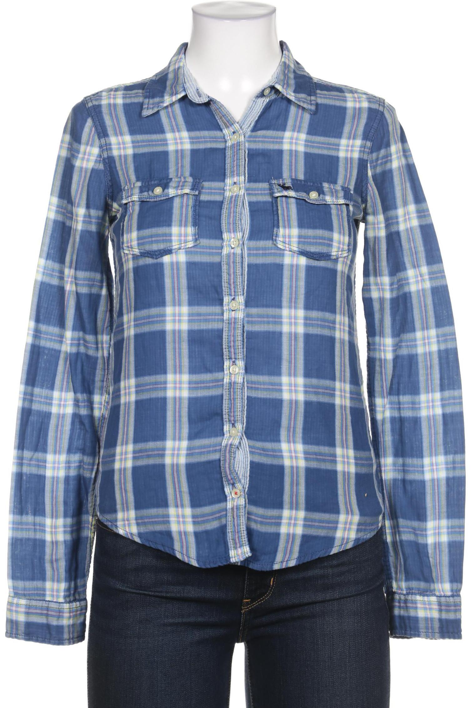 

Abercrombie & Fitch Damen Bluse, blau, Gr. 36