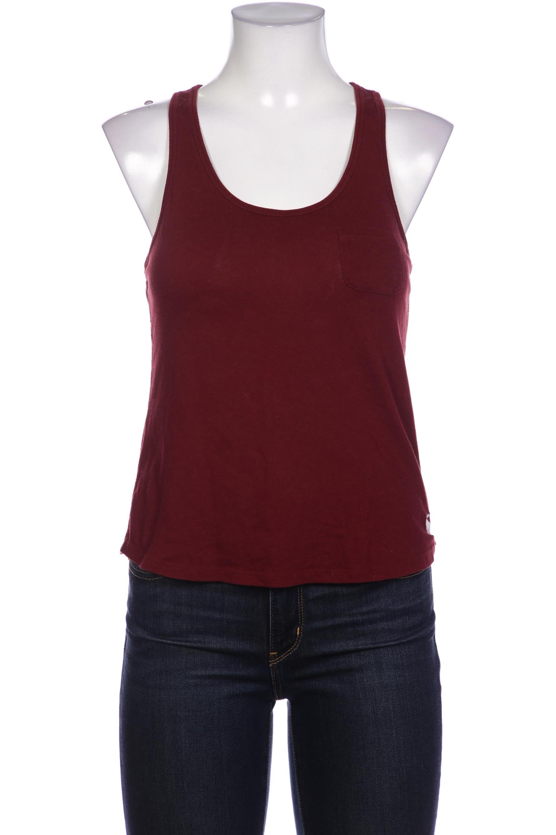 

Abercrombie & Fitch Damen Top, bordeaux, Gr. 38