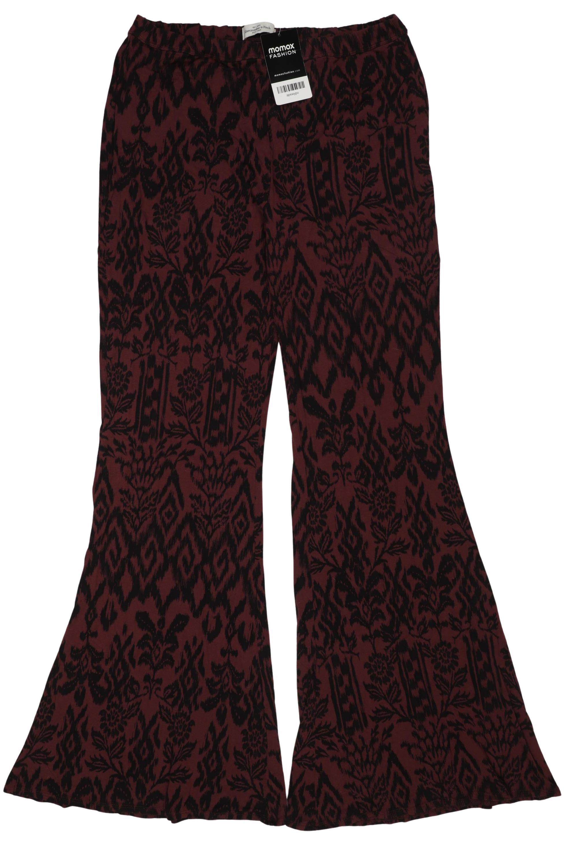 

Abercrombie & Fitch Damen Stoffhose, bordeaux, Gr. 0