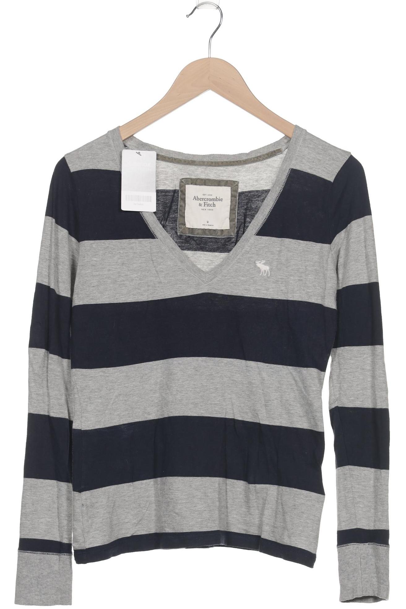 

Abercrombie & Fitch Damen Langarmshirt, marineblau, Gr. 38