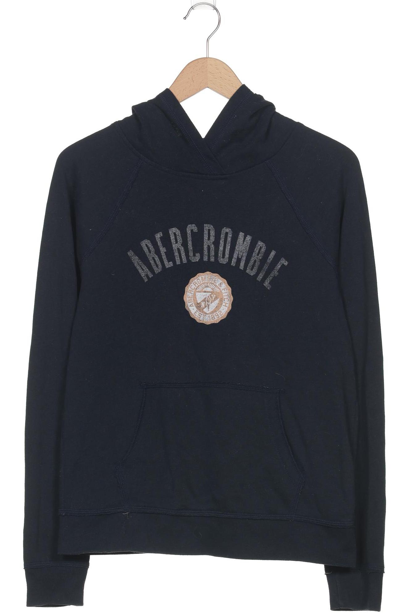 

Abercrombie & Fitch Damen Kapuzenpullover, marineblau, Gr. 38