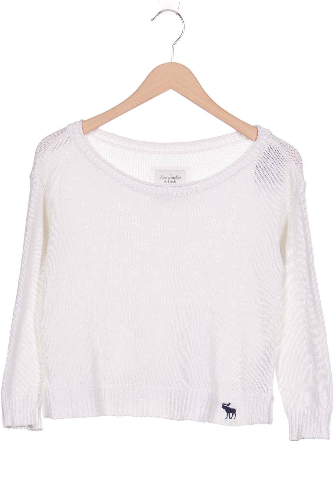 

Abercrombie & Fitch Damen Pullover, weiß, Gr. 38