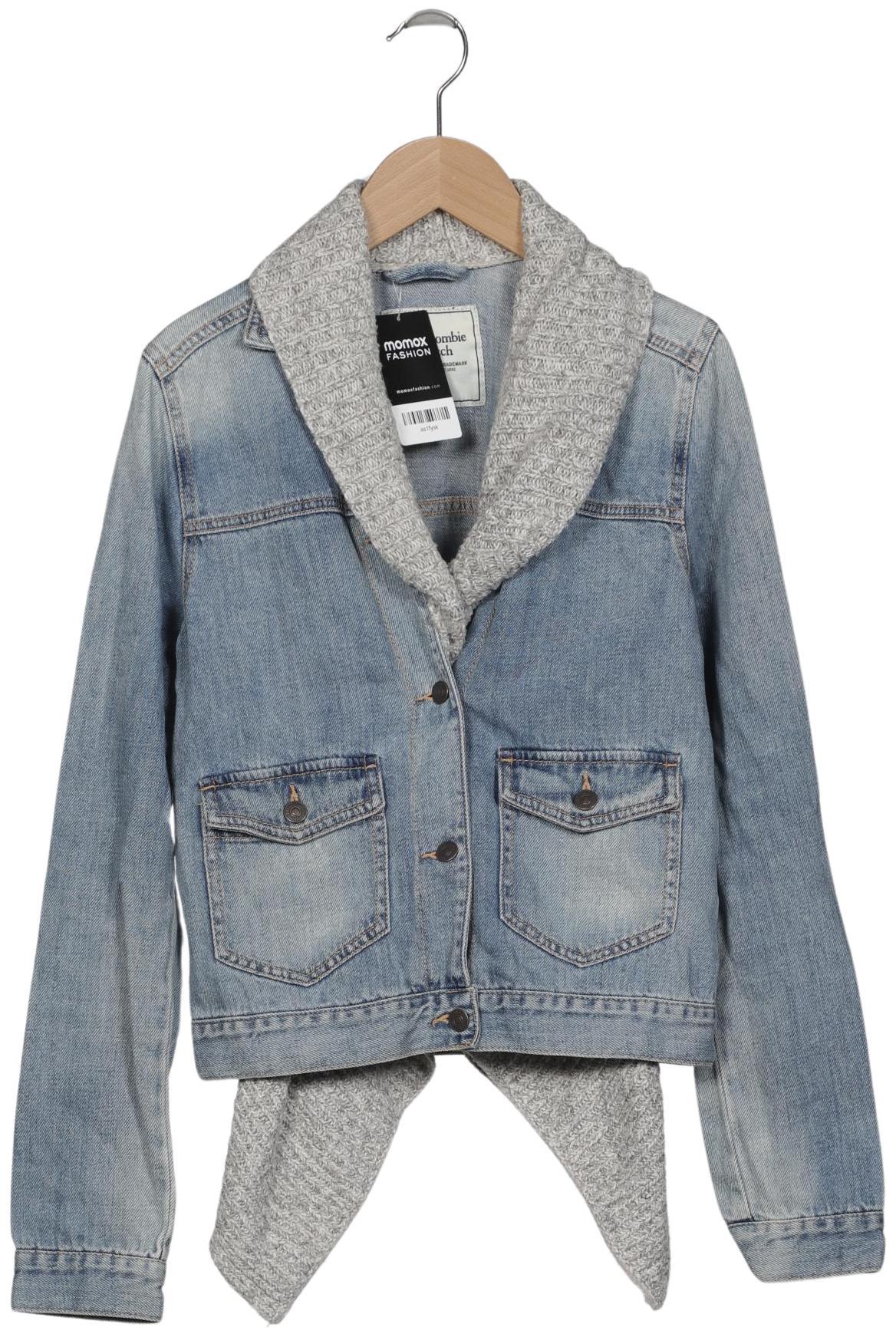 

Abercrombie & Fitch Damen Jacke, hellblau, Gr. 36