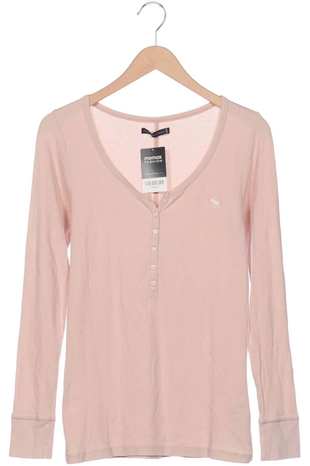 

Abercrombie & Fitch Damen Langarmshirt, pink, Gr. 44
