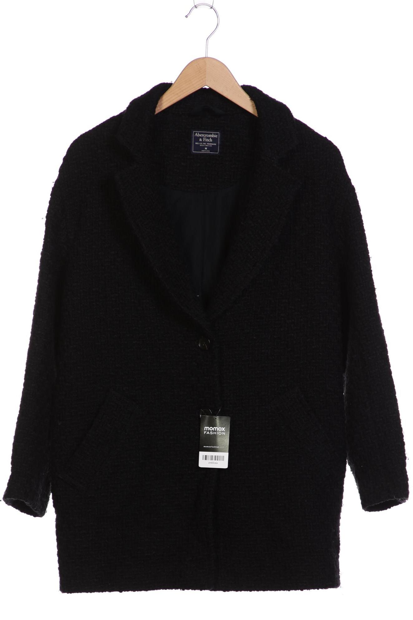 

Abercrombie & Fitch Damen Mantel, schwarz, Gr. 38