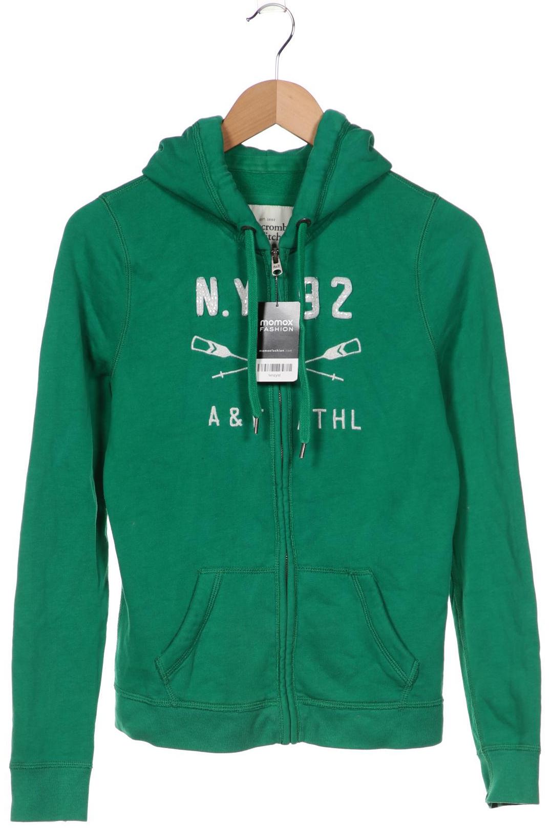

Abercrombie & Fitch Damen Kapuzenpullover, grün