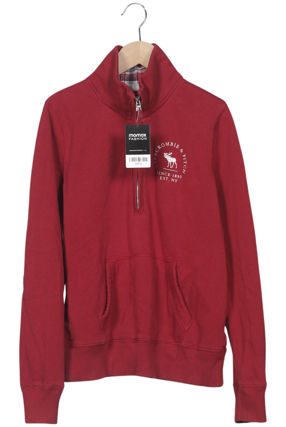 

Abercrombie & Fitch Damen Sweatshirt, rot, Gr. 42