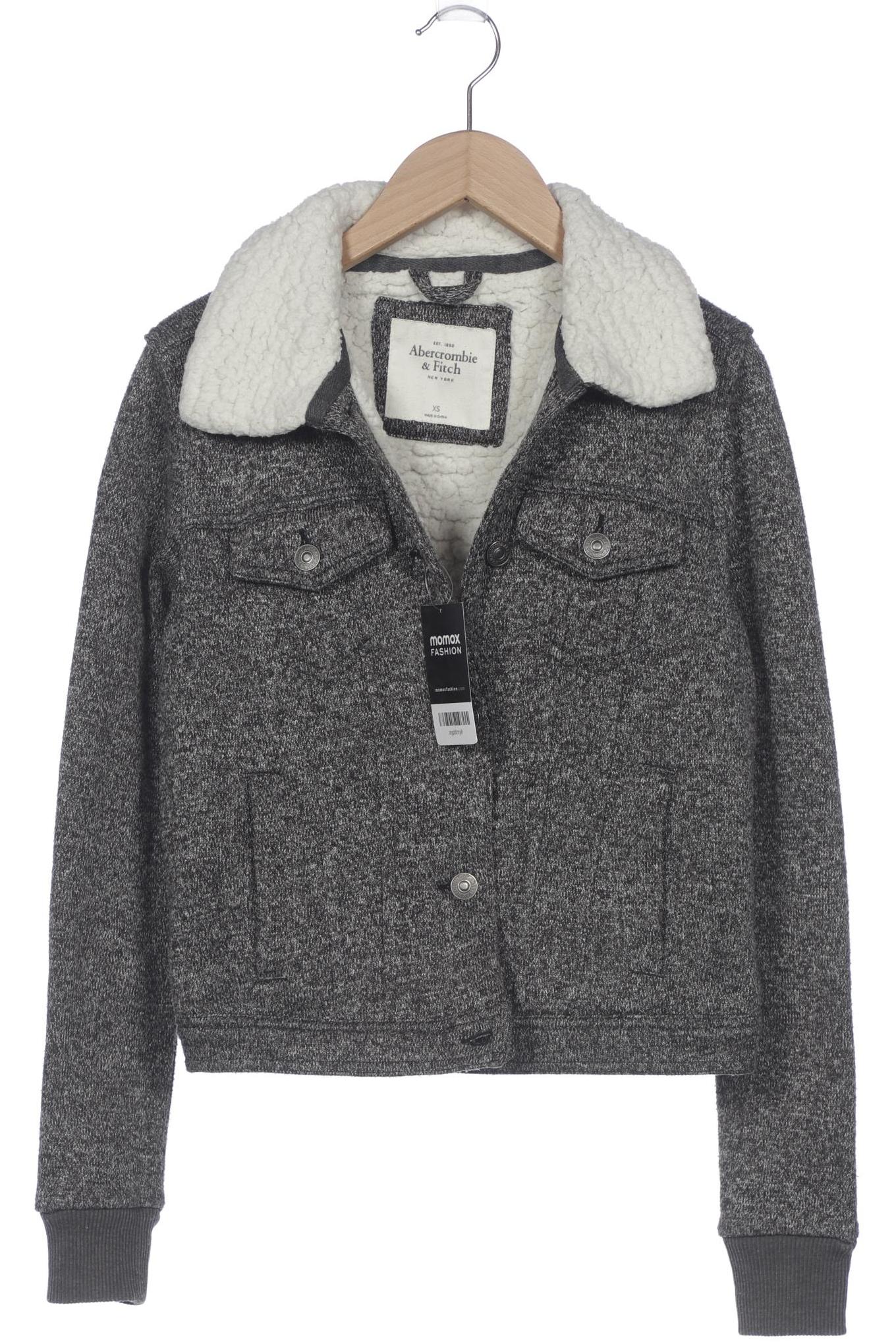 

Abercrombie & Fitch Damen Jacke, grau, Gr. 34