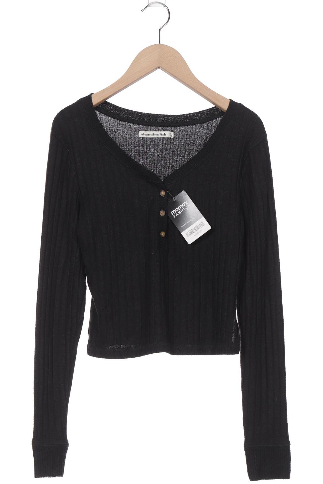 

Abercrombie & Fitch Damen Langarmshirt, schwarz