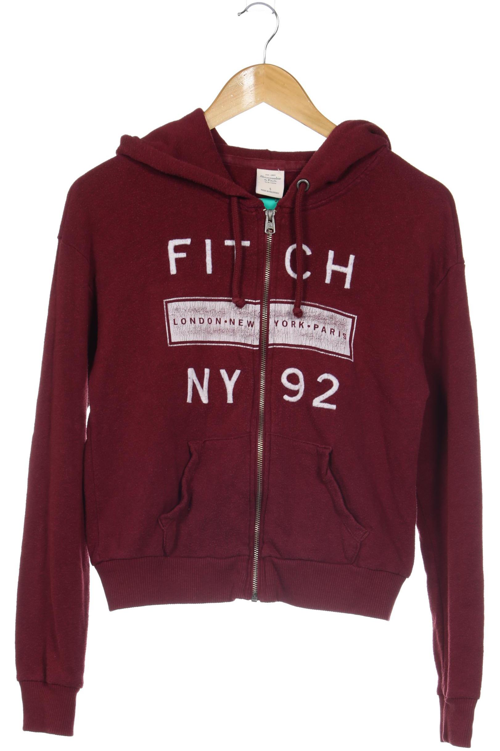 

Abercrombie & Fitch Damen Kapuzenpullover, rot, Gr.