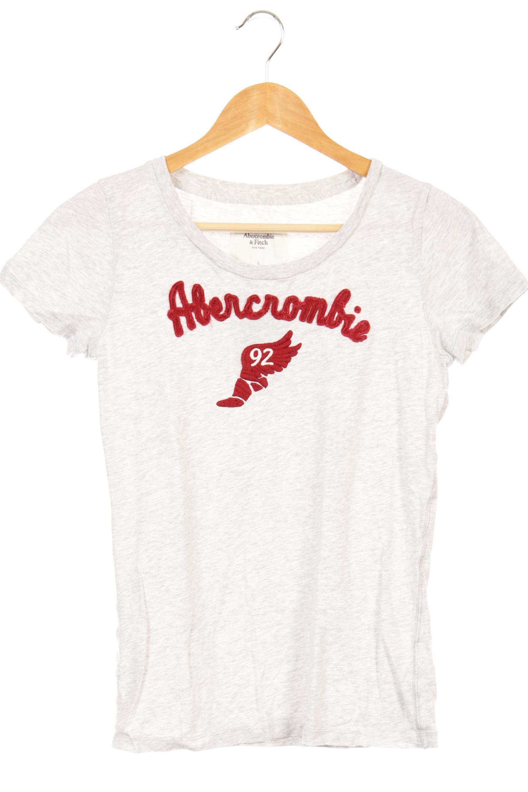 

Abercrombie & Fitch Damen T-Shirt, grau, Gr. 42